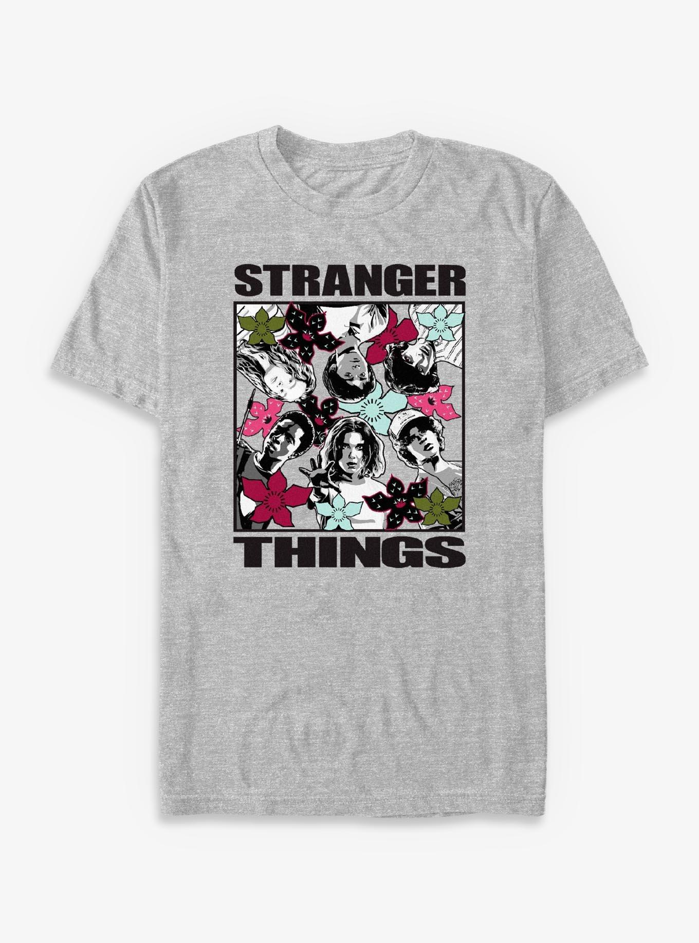 Stranger Things Group Cover T-Shirt, , hi-res