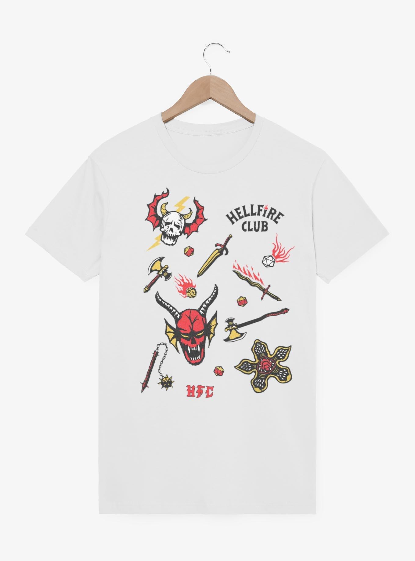 Stranger Things Hellfire Club Icons T-Shirt, , hi-res