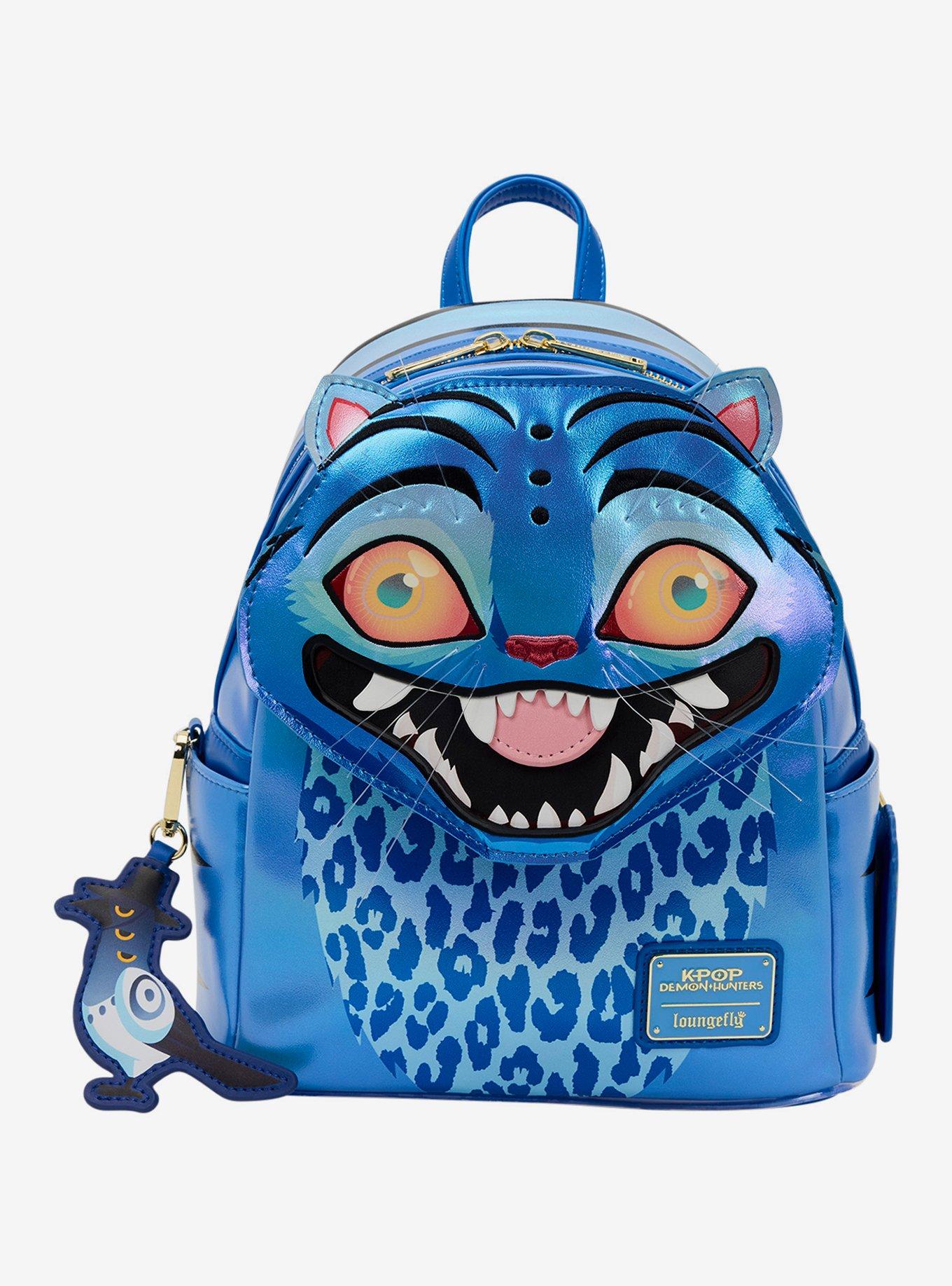 Loungefly KPop Demon Hunters Derpy Tiger Light-Up Figural Mini Backpack with Sussie Bag Charm, , hi-res