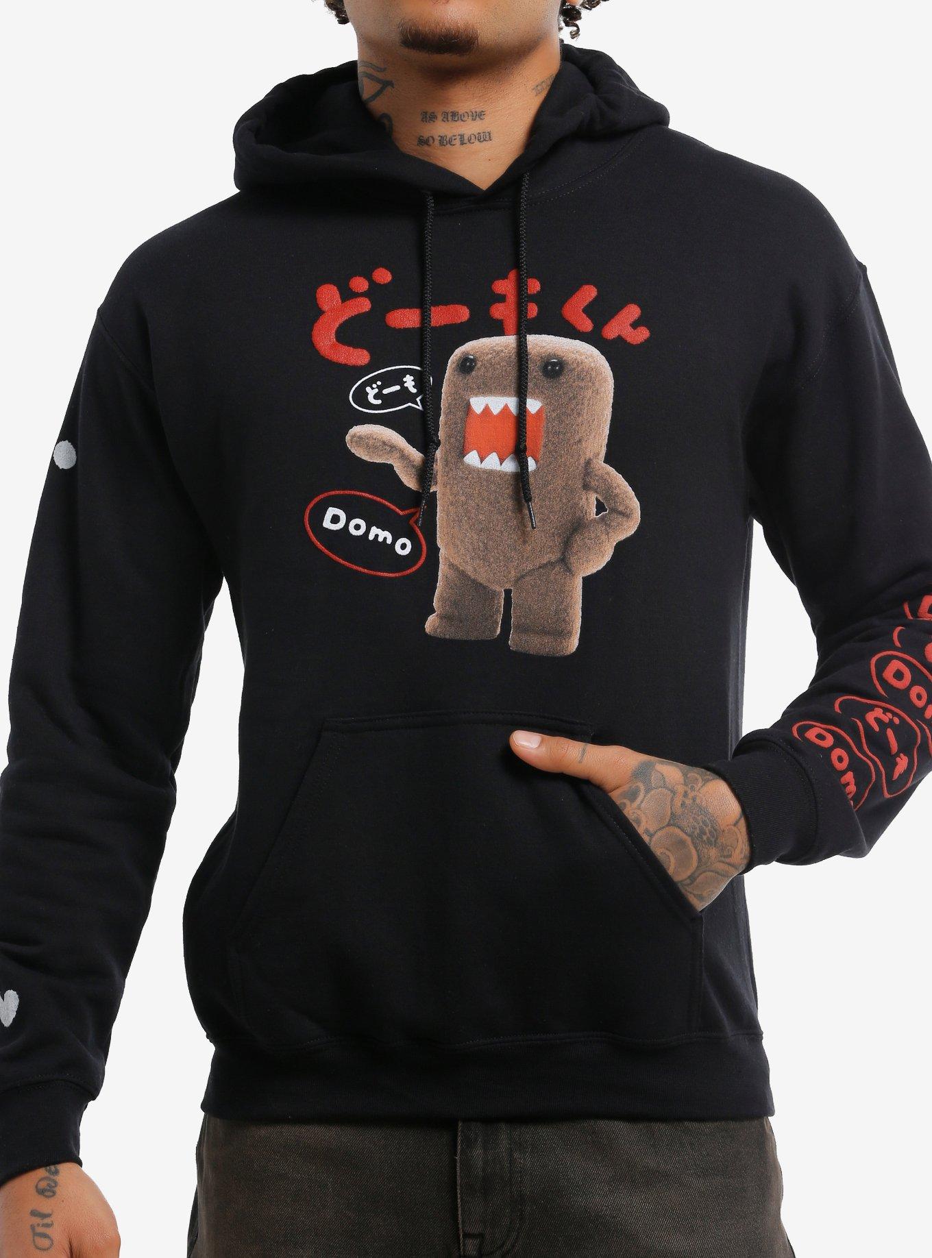 Domo Name Print Hoodie, , hi-res