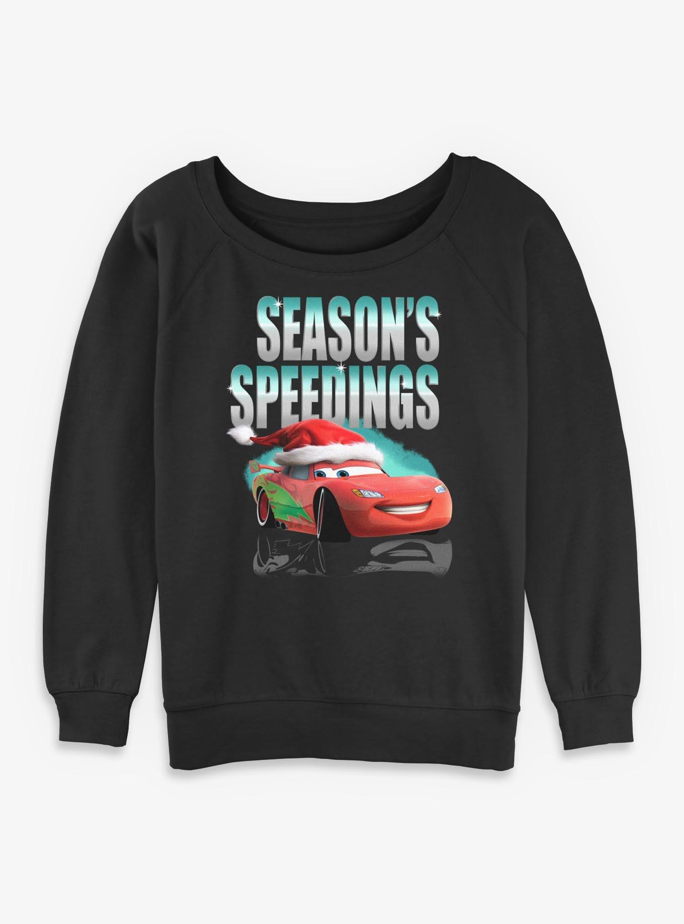Disney Pixar Cars Season Speeding Girls Slouchy Sweatshirt
