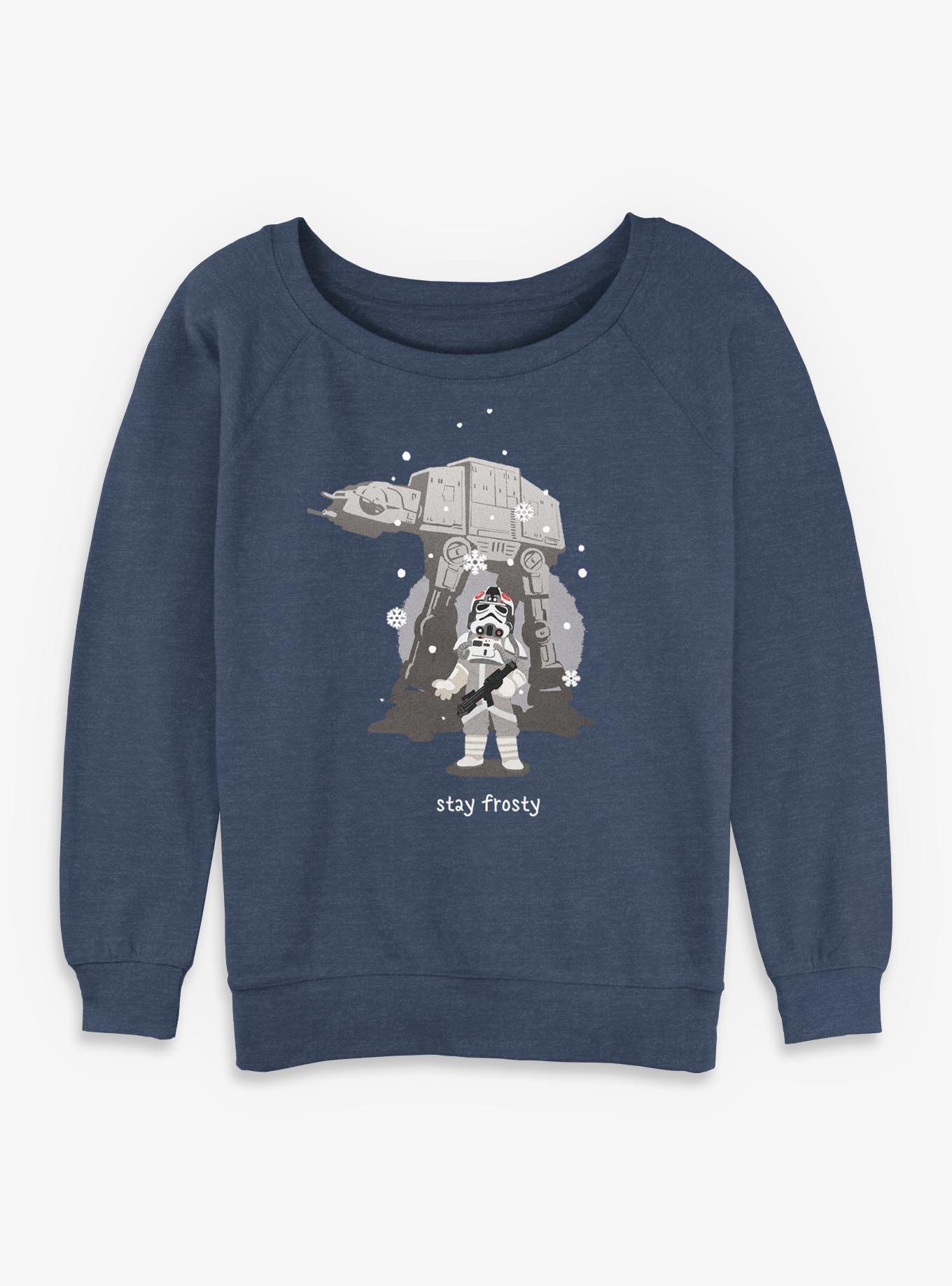 Star Wars Stay Frosty Girls Slouchy Sweatshirt