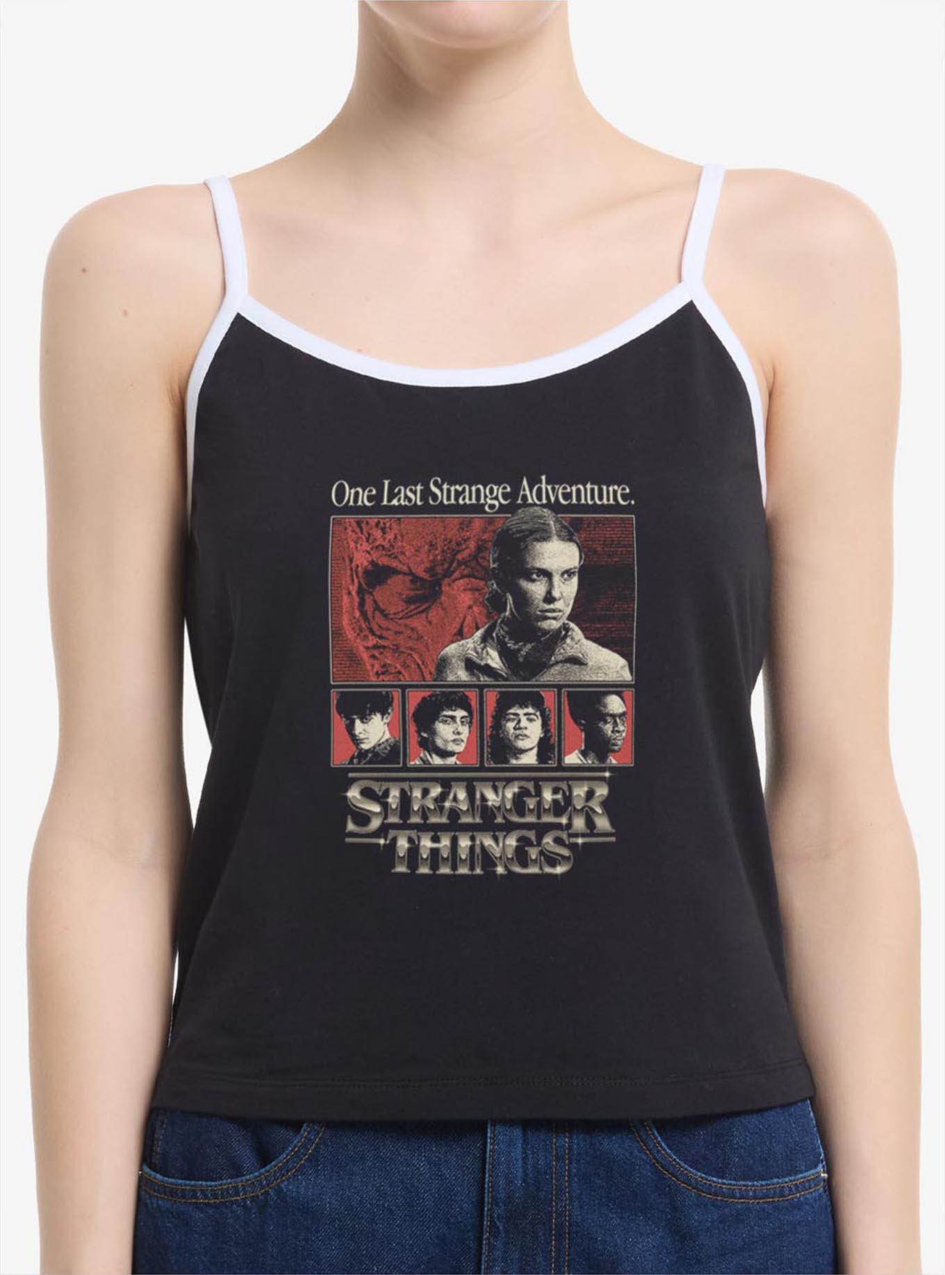 Stranger Things One Last Strange Adventure Womens Cami Tank Top BoxLunch Exclusive, , hi-res