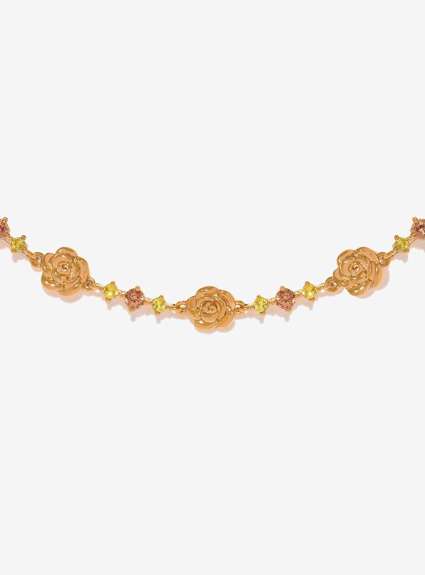 Disney X Girls Crew Beauty And The Beast Enchanted Rose Bracelet, , hi-res