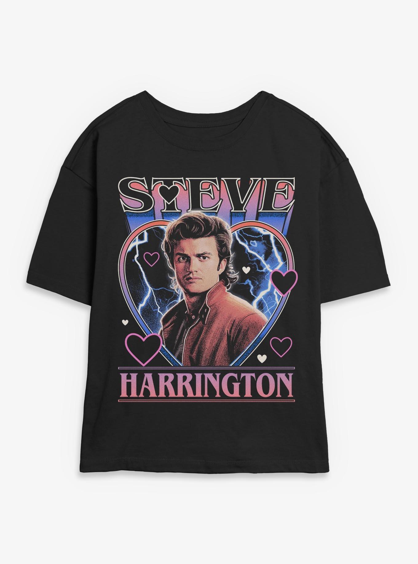Stranger Things Steve Harrington Love Womens Skimmer T-Shirt Her Universe Exclusive, , hi-res