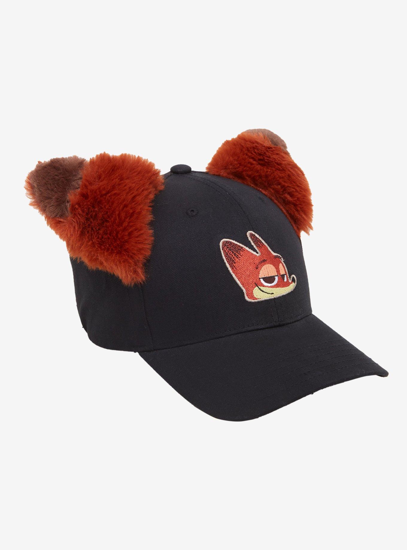 Disney Zootopia 2 Nick Wilde Plush Ears Dad Cap, , hi-res