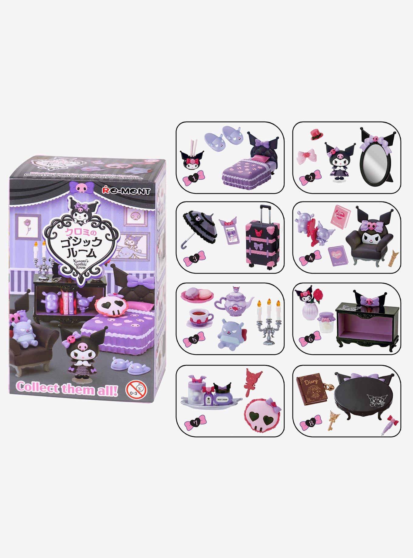Re-Ment Sanrio Kuromi's Gothic Room Blind Box Figure Set, , hi-res