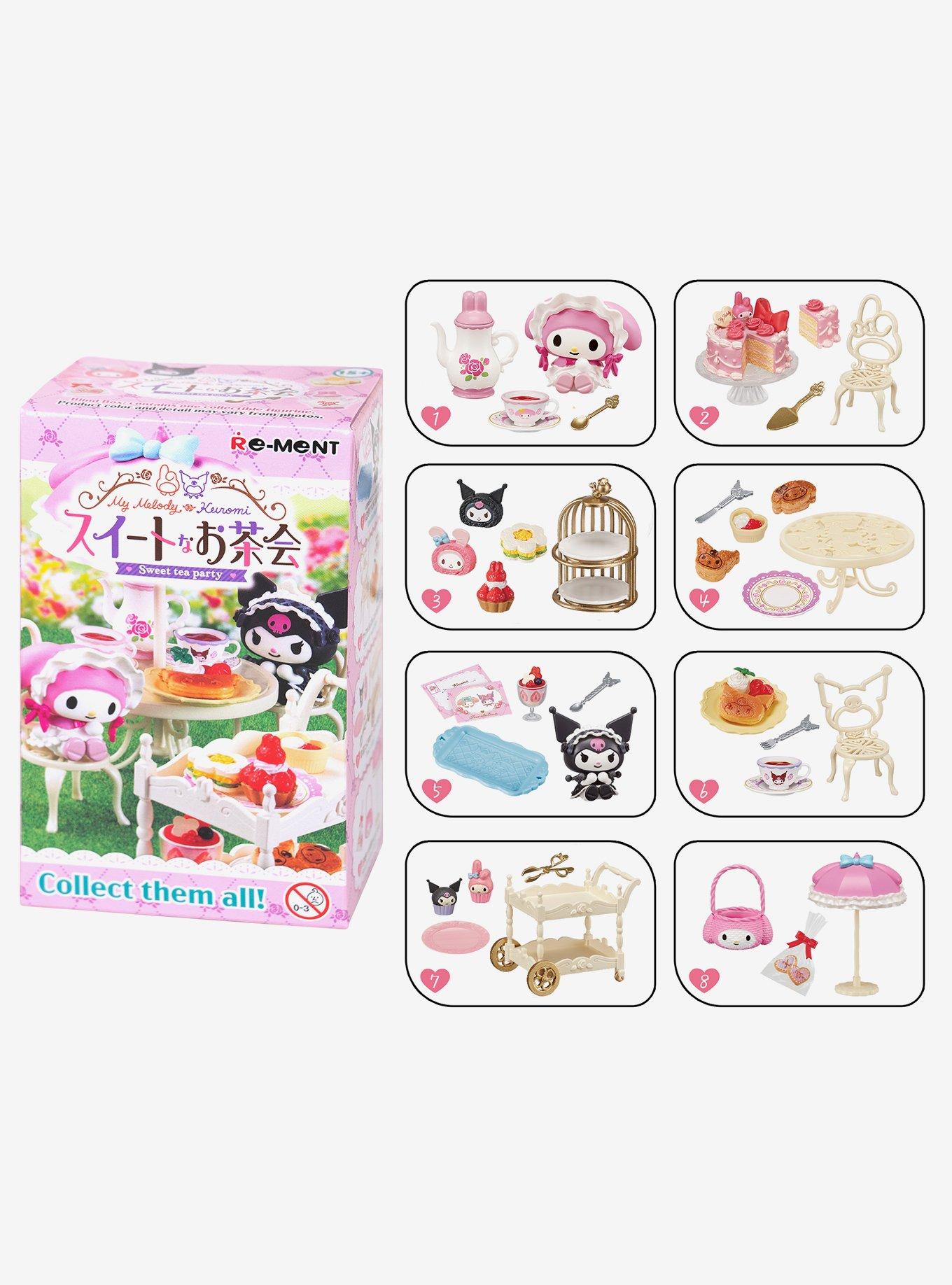 Re-Ment Sanrio My Melody & Kuromi Sweet Tea Party Blind Box Figure Set, , hi-res
