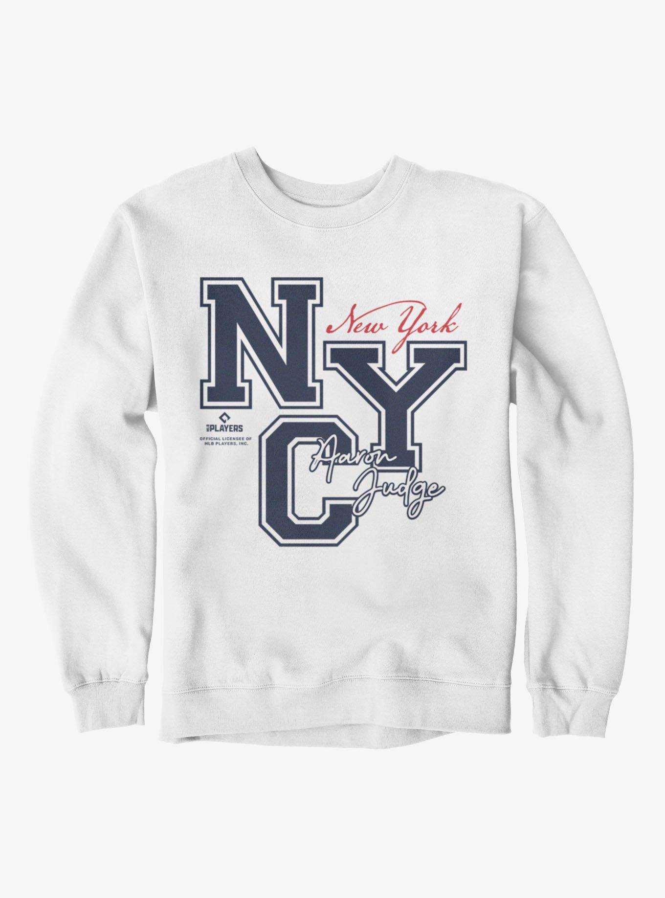 MLB New York Yankees NYC Aaron Judge Sweatshirt Hot Topic Exclusive, , hi-res