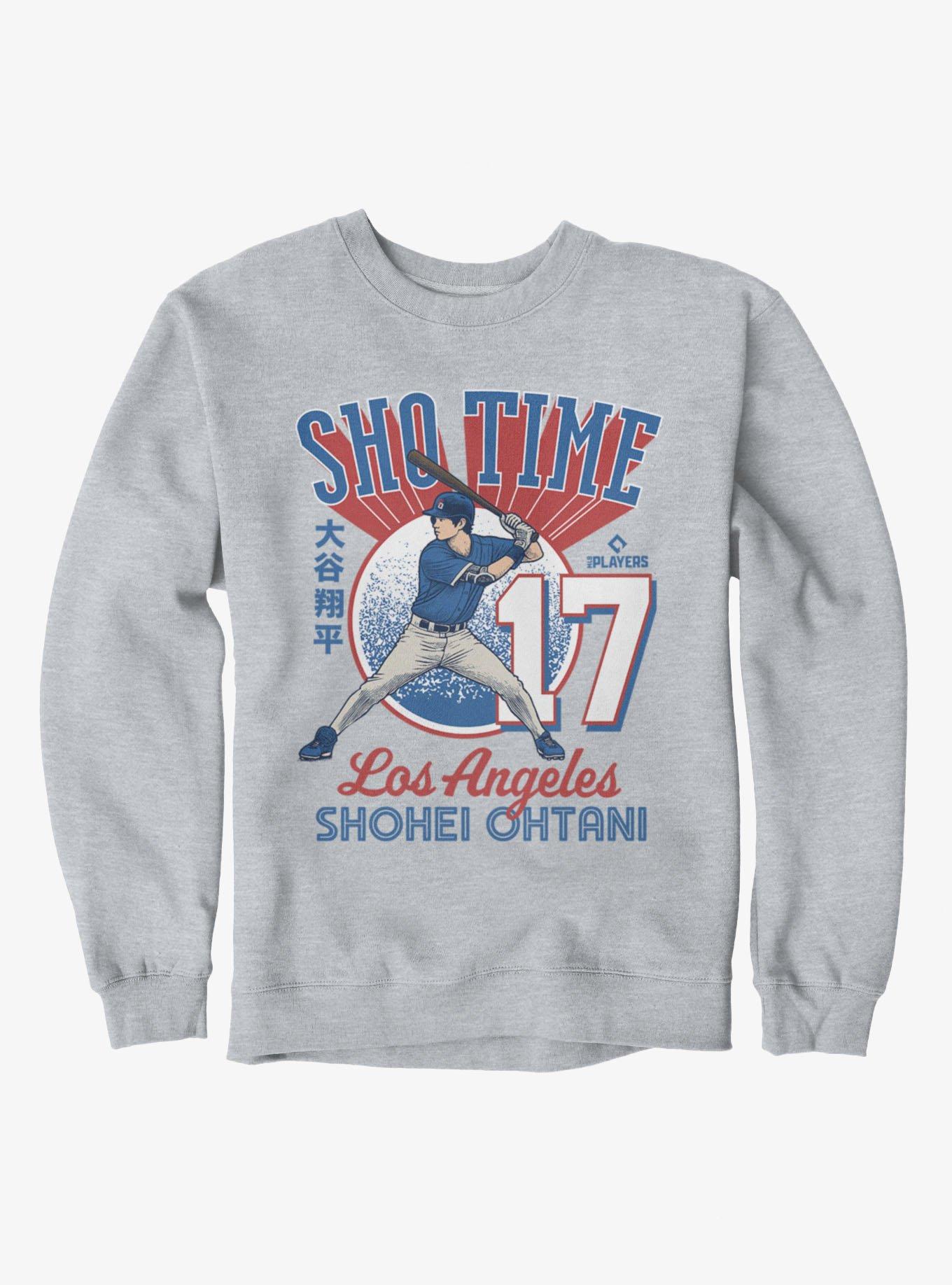 MLB Los Angeles Dodgers Shohei Ohtani Sho Time Sweatshirt Hot Topic Exclusive, SPORT GRAY, hi-res