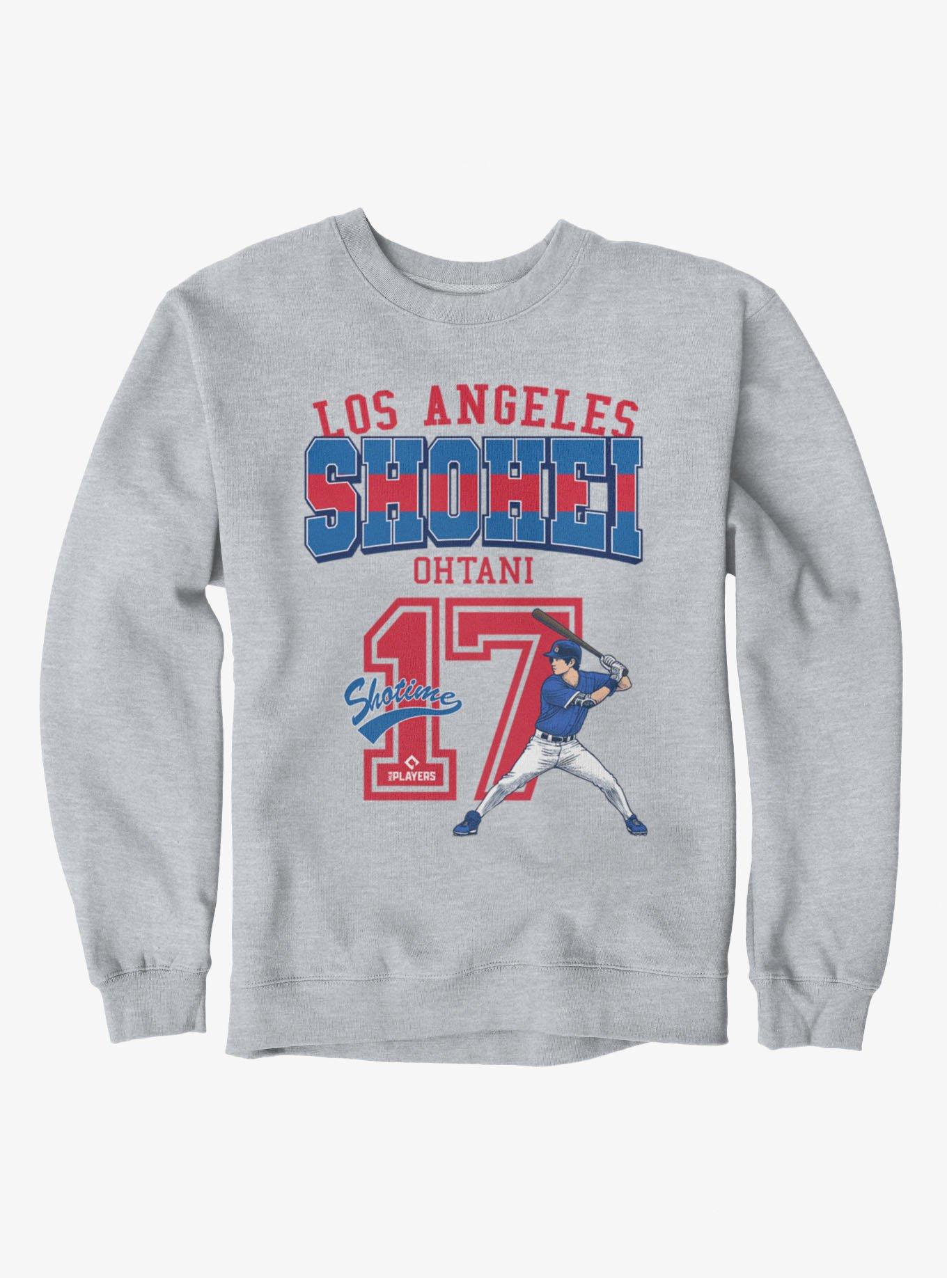 MLB Los Angeles Dodgers Shohei Ohtani 17 Sweatshirt Hot Topic Exclusive, , hi-res
