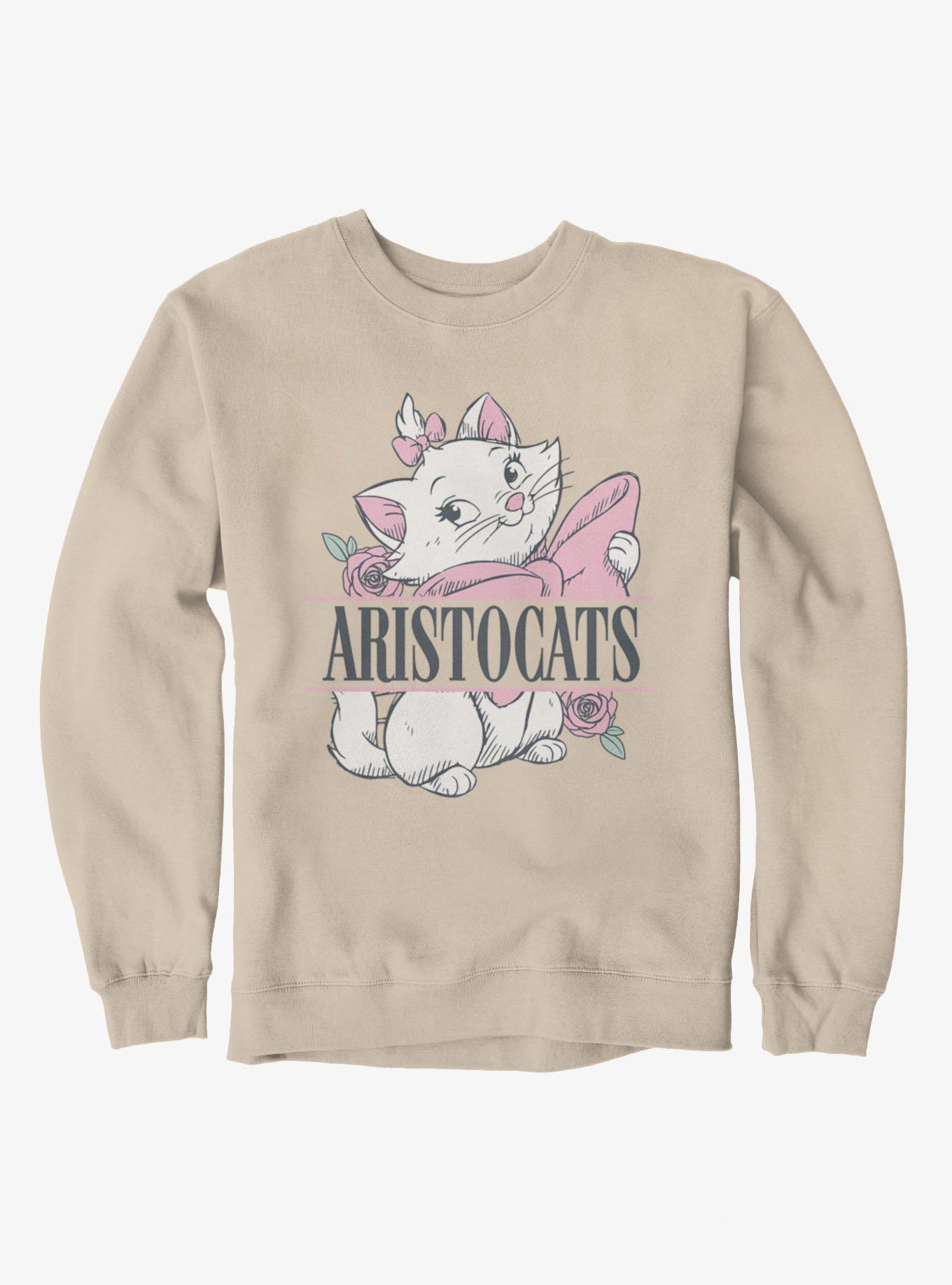 Disney The Aristocats Marie Sweatshirt Hot Topic Exclusive, SAND, hi-res