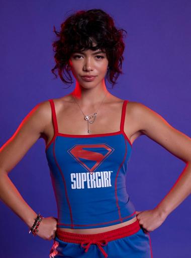 DC Comics Supergirl Logo Crop Girls Cami | Hot Topic
