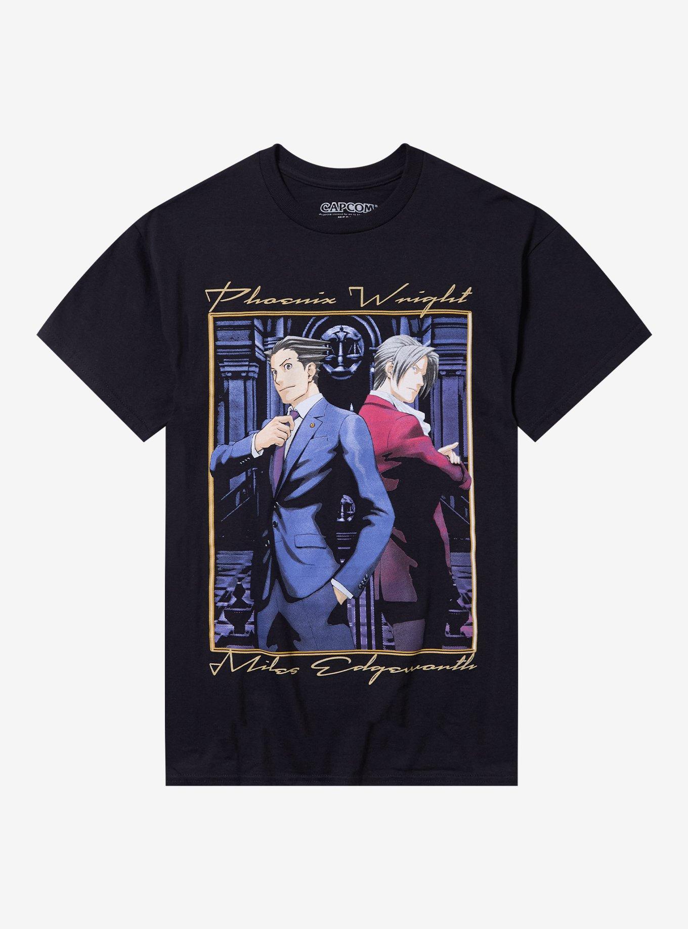 Phoenix Wright: Ace Attorney Phoenix & Miles T-Shirt, , hi-res