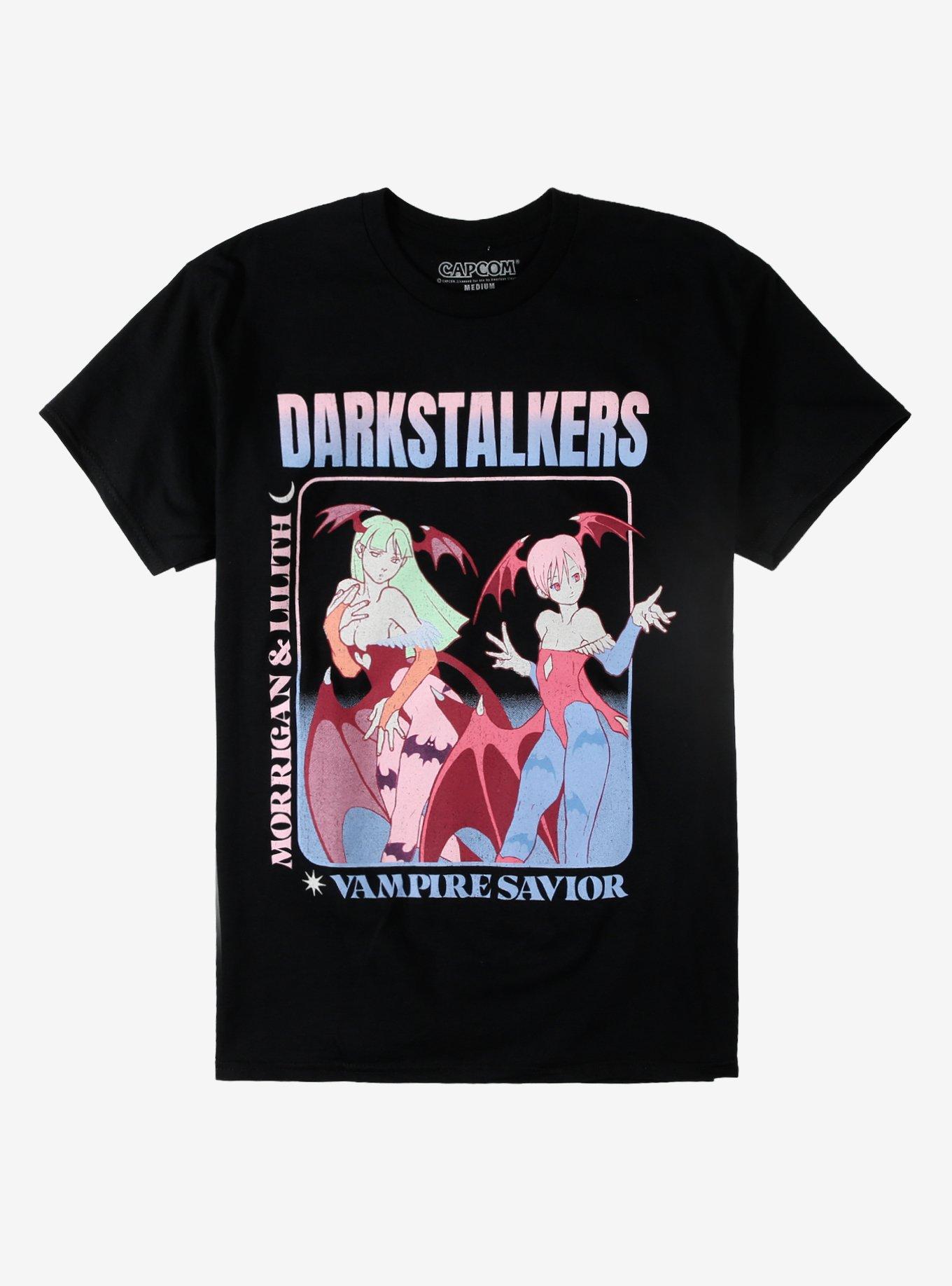 Darkstalkers Morrigan & Lilith T-Shirt | Hot Topic