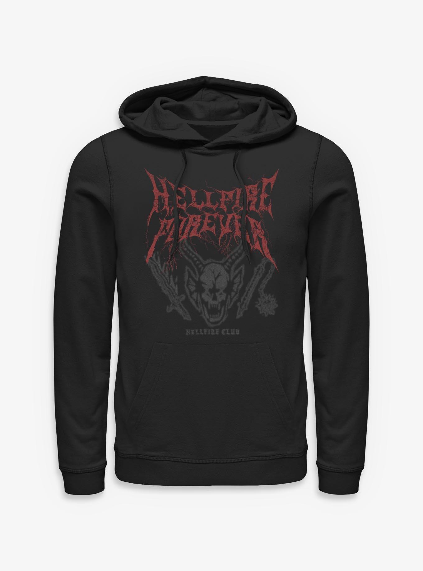 Stranger Things Hellfire Forever Hoodie Her Universe Exclusive 
