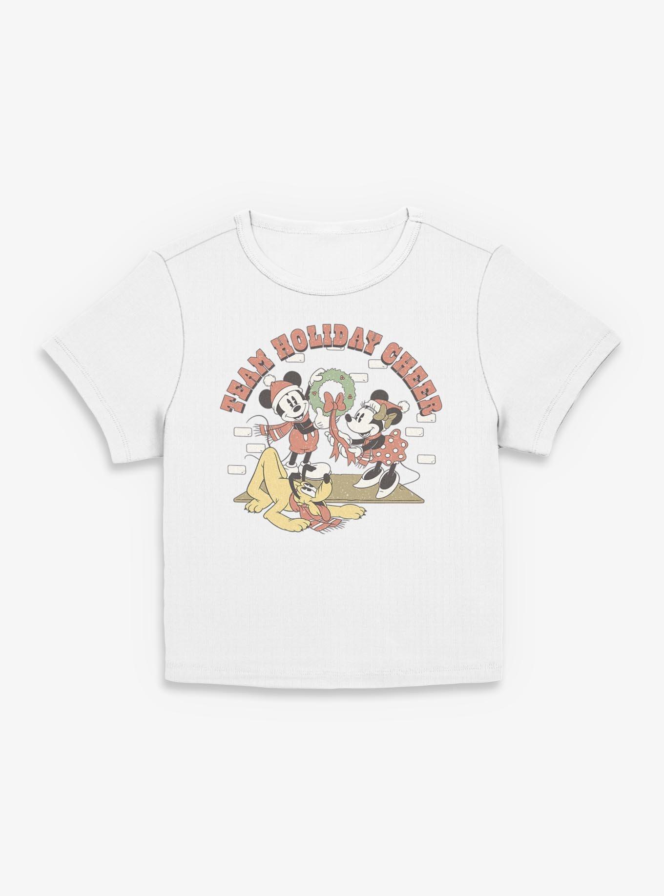 Disney Mickey Mouse Holiday Cheer Girls Baby T-Shirt, , hi-res
