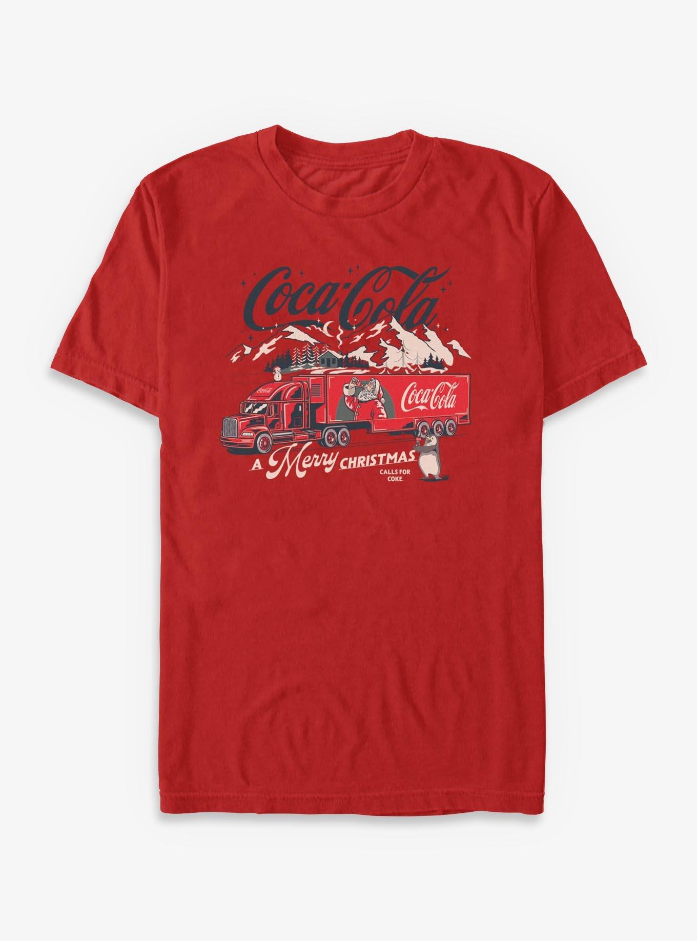 Coca-Cola Merry Christmas Calls For Coke T-Shirt, , hi-res