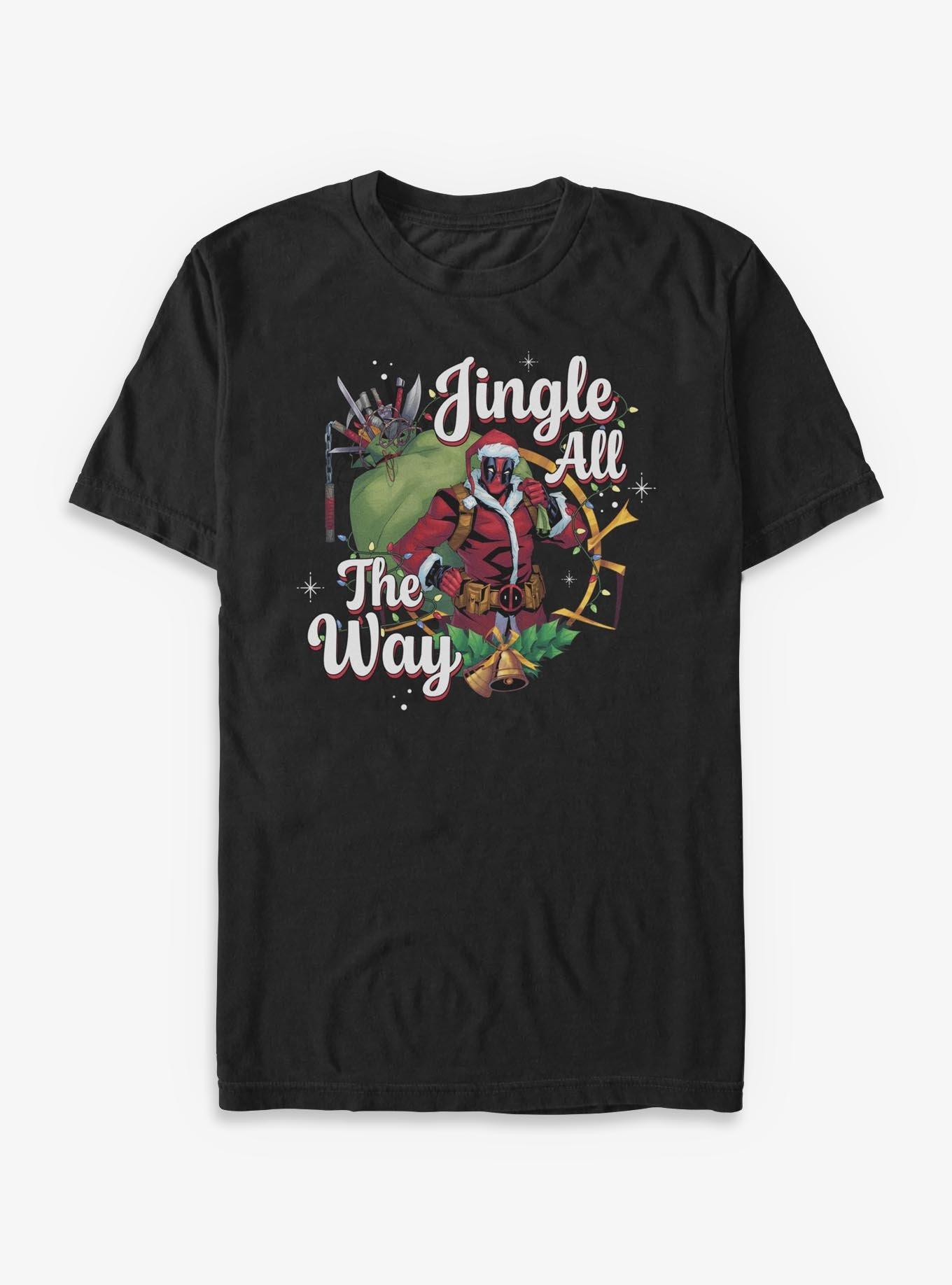 Marvel Deadpool Jingle All The Way T-Shirt, , hi-res