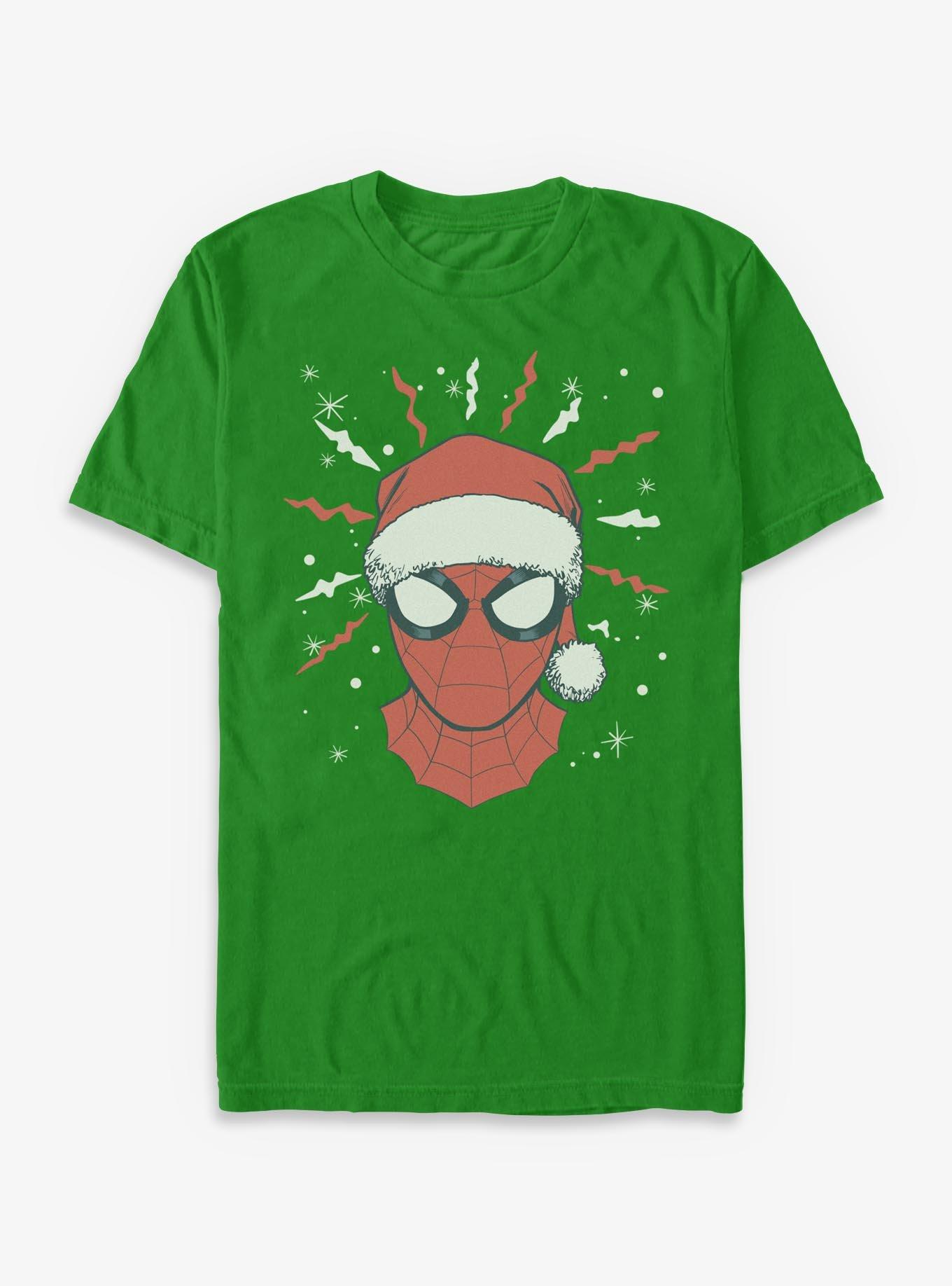 Marvel Spider-Man Merry Web T-Shirt, , hi-res