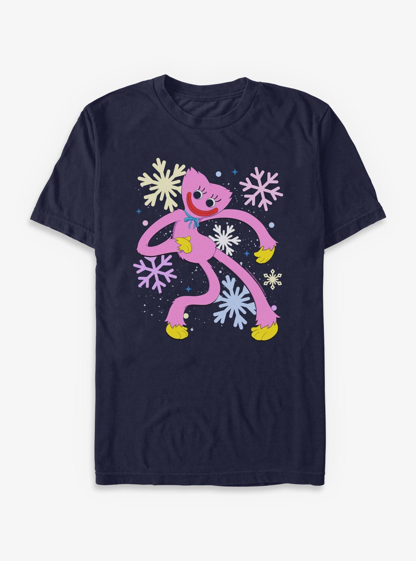 Poppy Playtime Kissy Missy Snowflakes T-Shirt, , hi-res