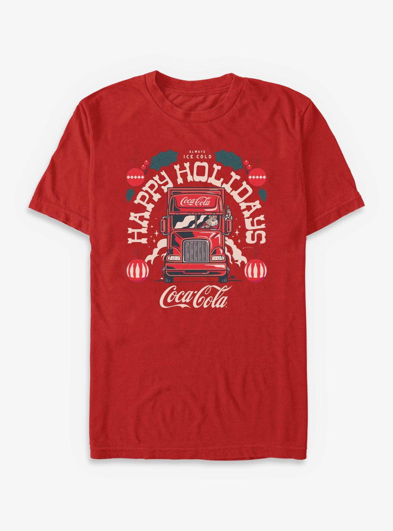 Coca-Cola Always Ice Cold Happy Holidays T-Shirt, , hi-res