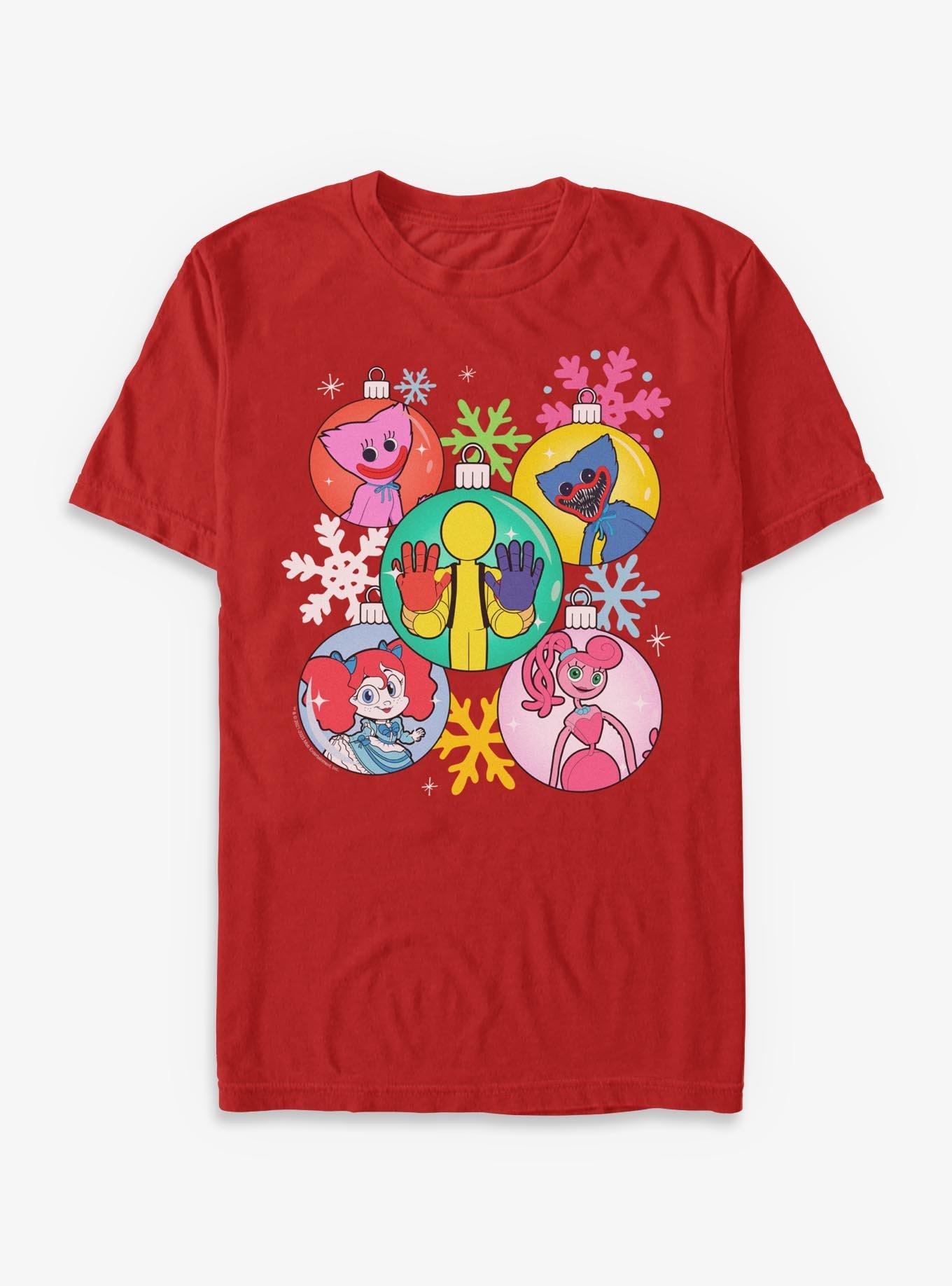 Poppy Playtime Christmas Balls T-Shirt, , hi-res