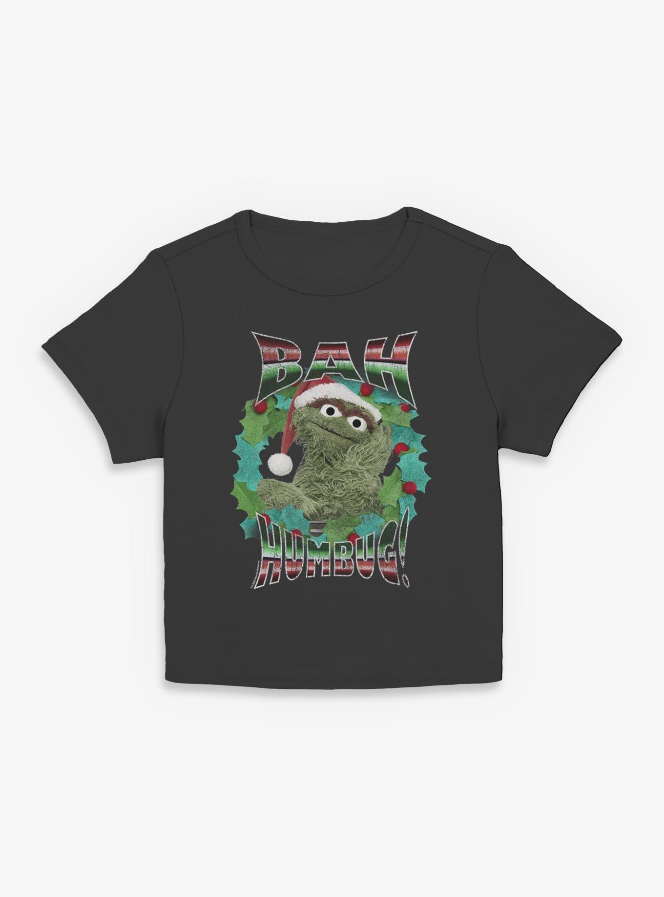 Sesame Street Merry Bah Humbug Girls Baby T-Shirt, , hi-res