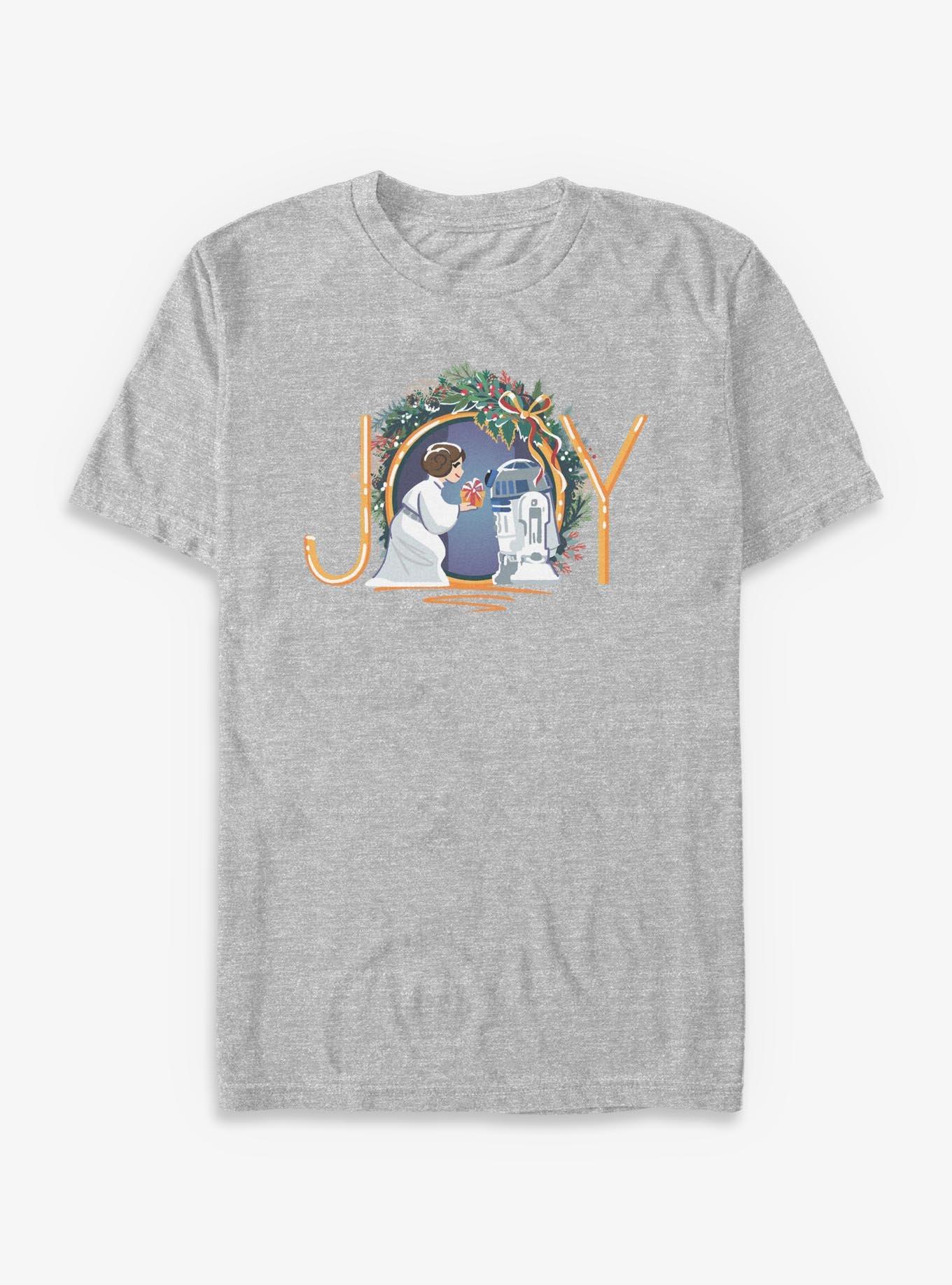 Star Wars R2D2 And Leia Joy T-Shirt