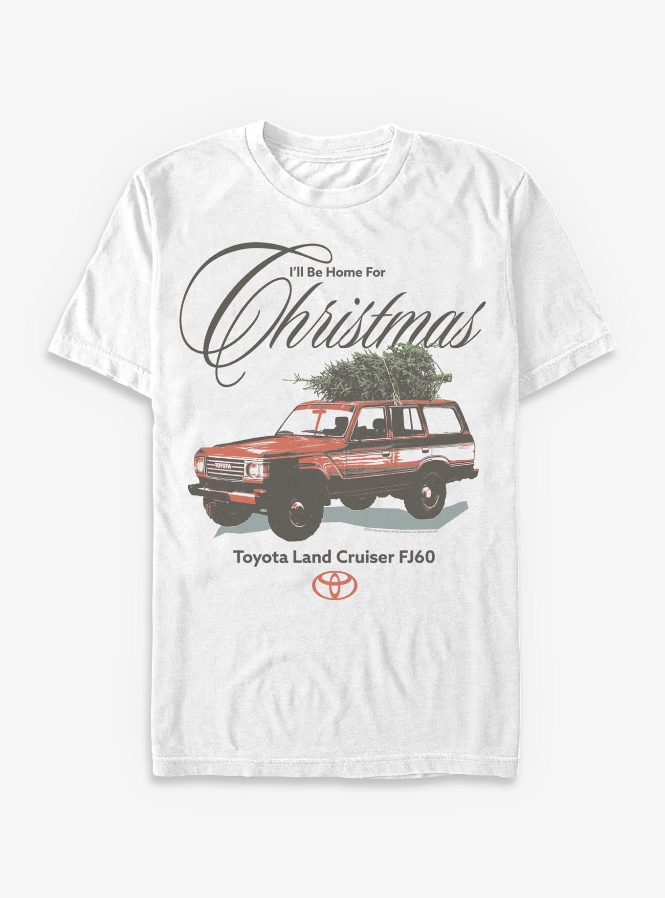 Toyota Home For Christmas T-Shirt, WHITE, hi-res view 1