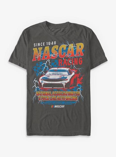 NASCAR Racing Shock Racer T-Shirt - GREY | Hot Topic