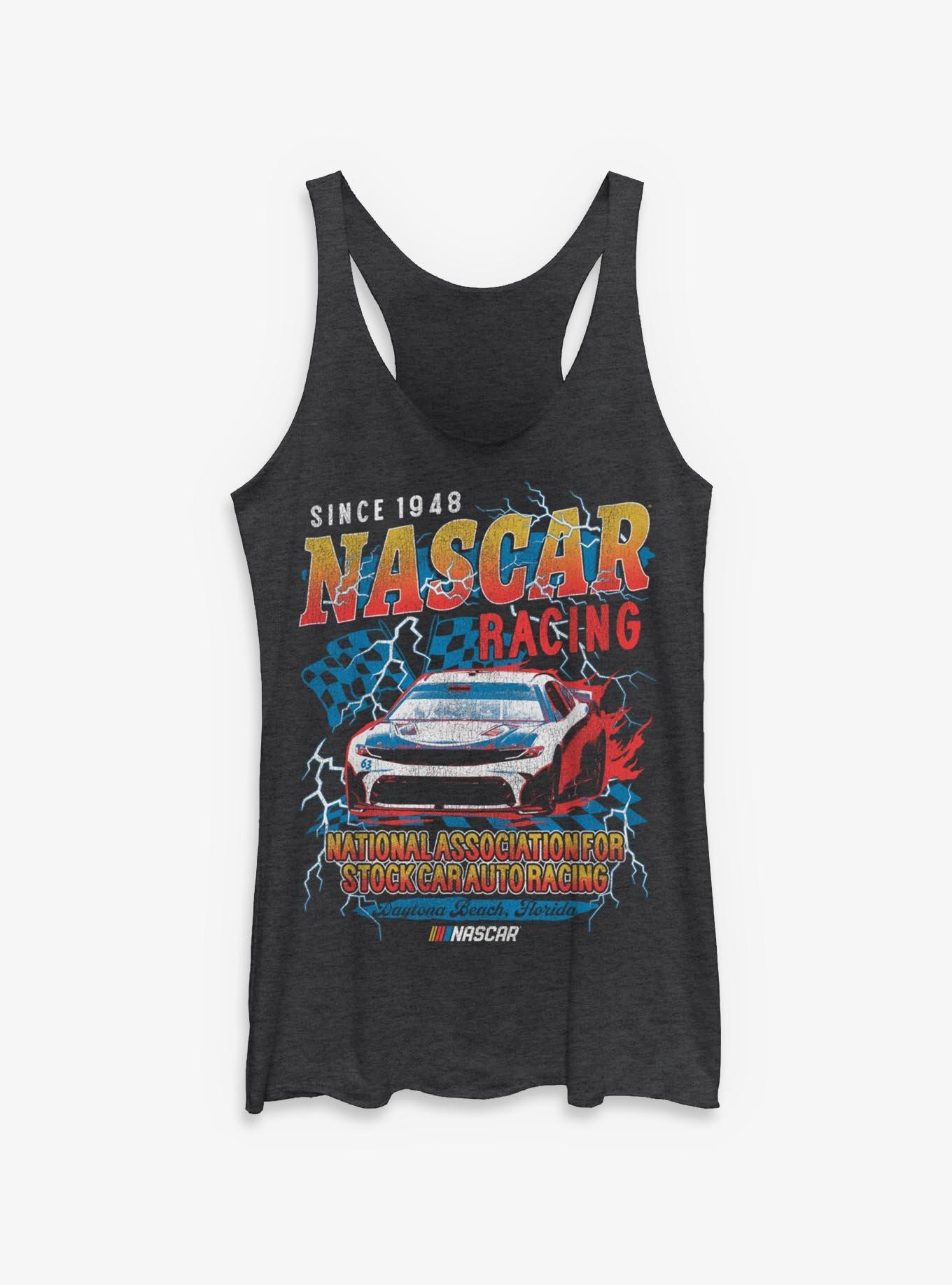 NASCAR Racing Shock Racer Girls Raw Edge Tank