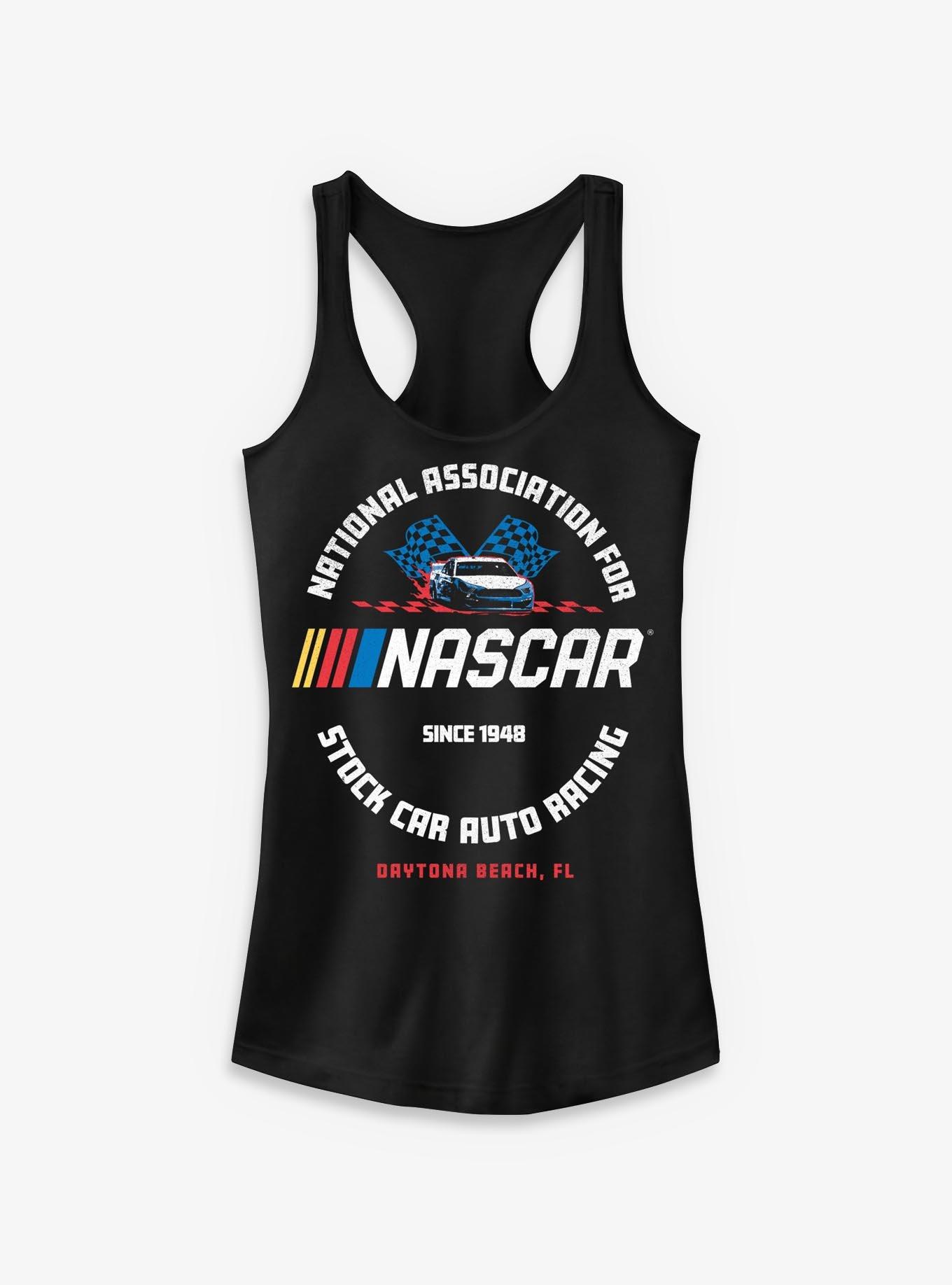 NASCAR Racing Logo Flag Girls Tank, , hi-res