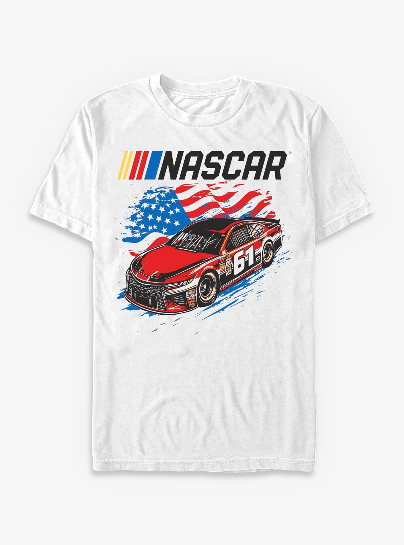 NASCAR Racing Flag Racer T-Shirt, , hi-res