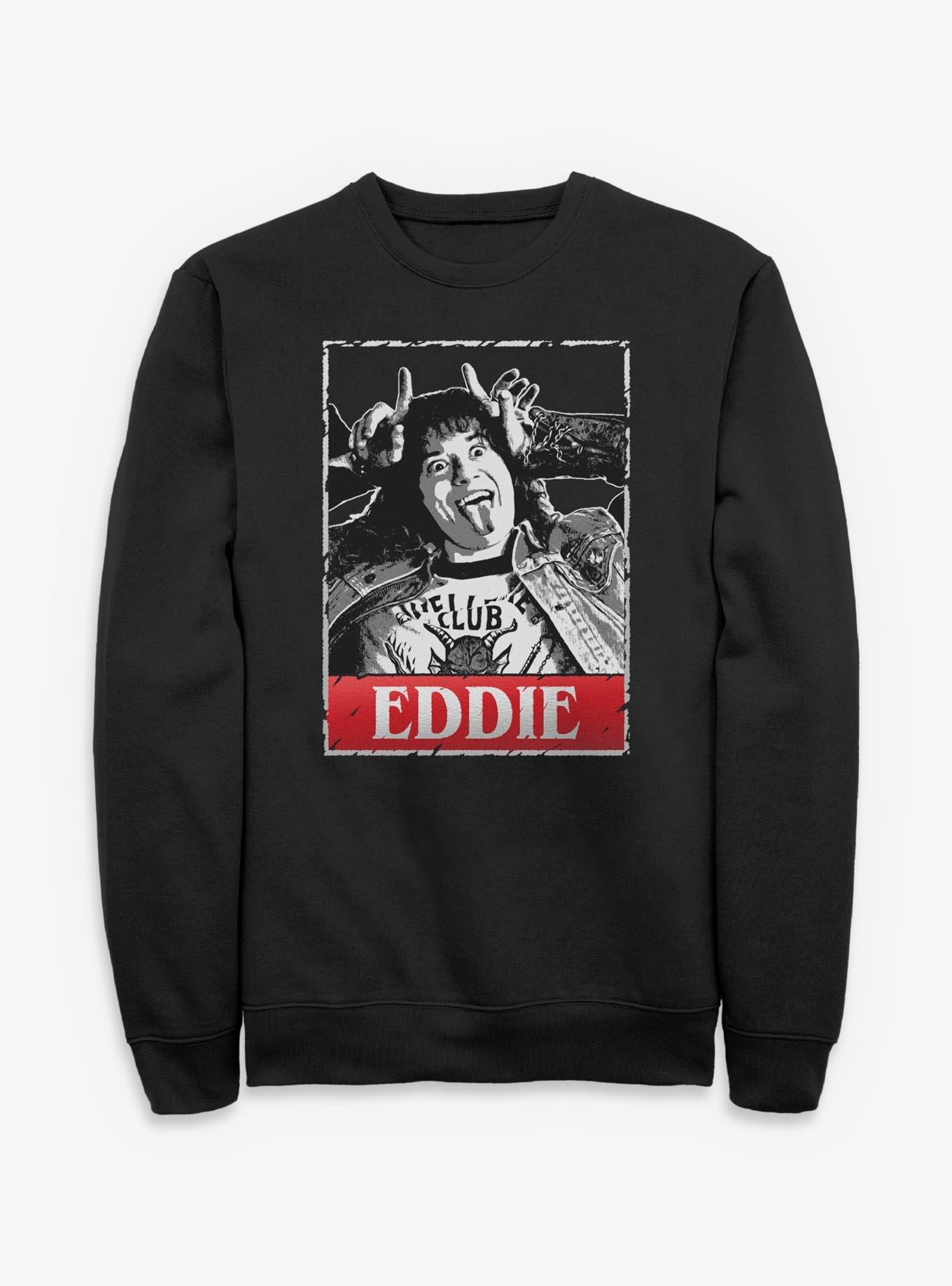 Stranger Things Eddie Munson Card Portrait Sweatshirt, , hi-res