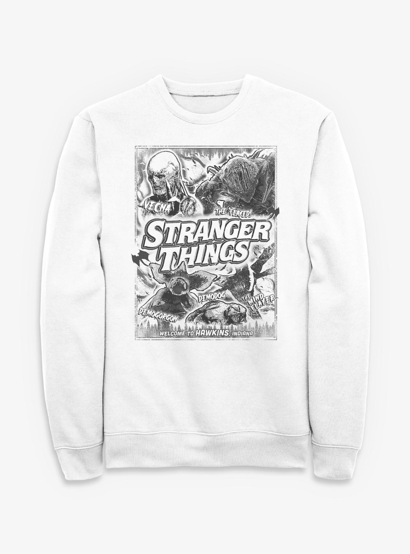 Stranger Things Hawkins Monsters Sweatshirt, , hi-res