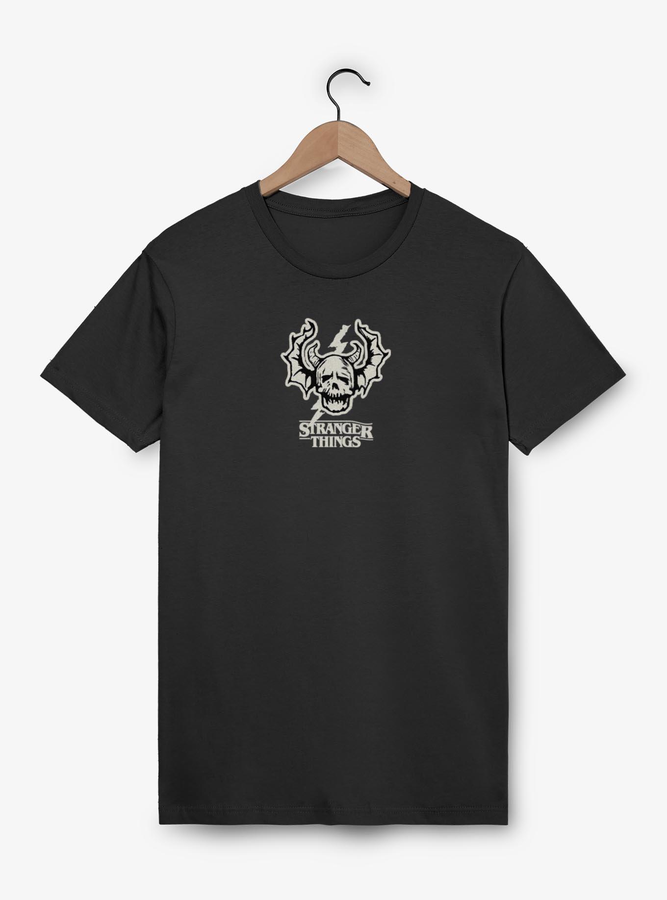 Stranger Things Hellfire Club Skull Logo T-Shirt, , hi-res