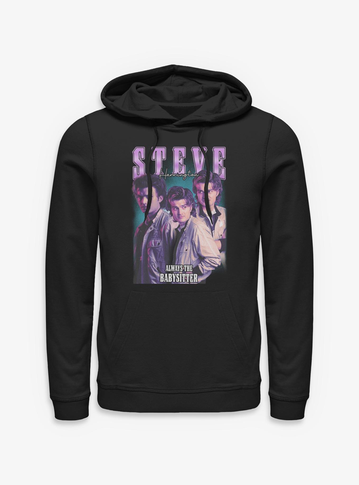 Stranger Things Steve Harrington Collage Hoodie, , hi-res