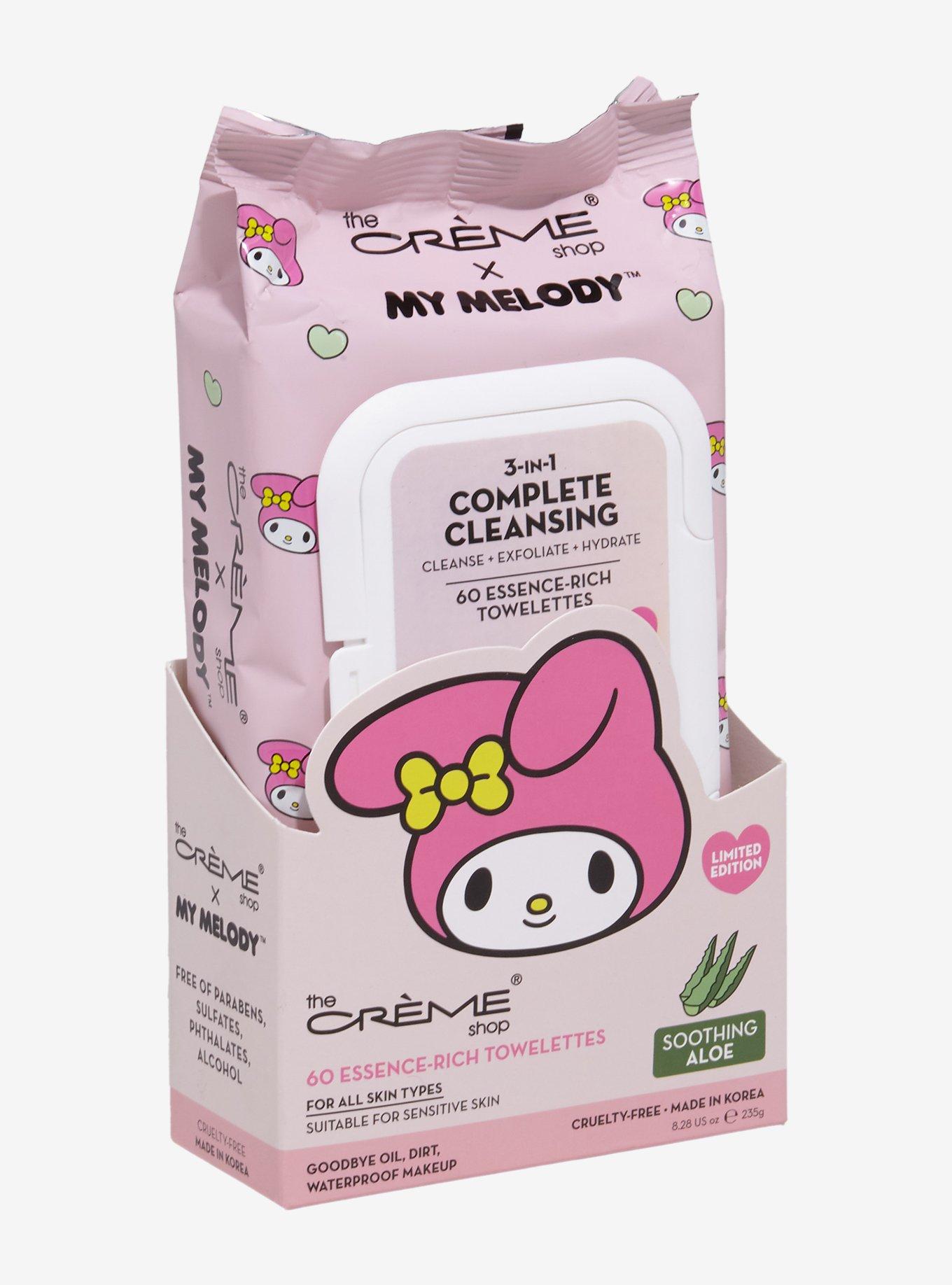 The Crème Shop My Melody Aloe Face Wipes, , hi-res