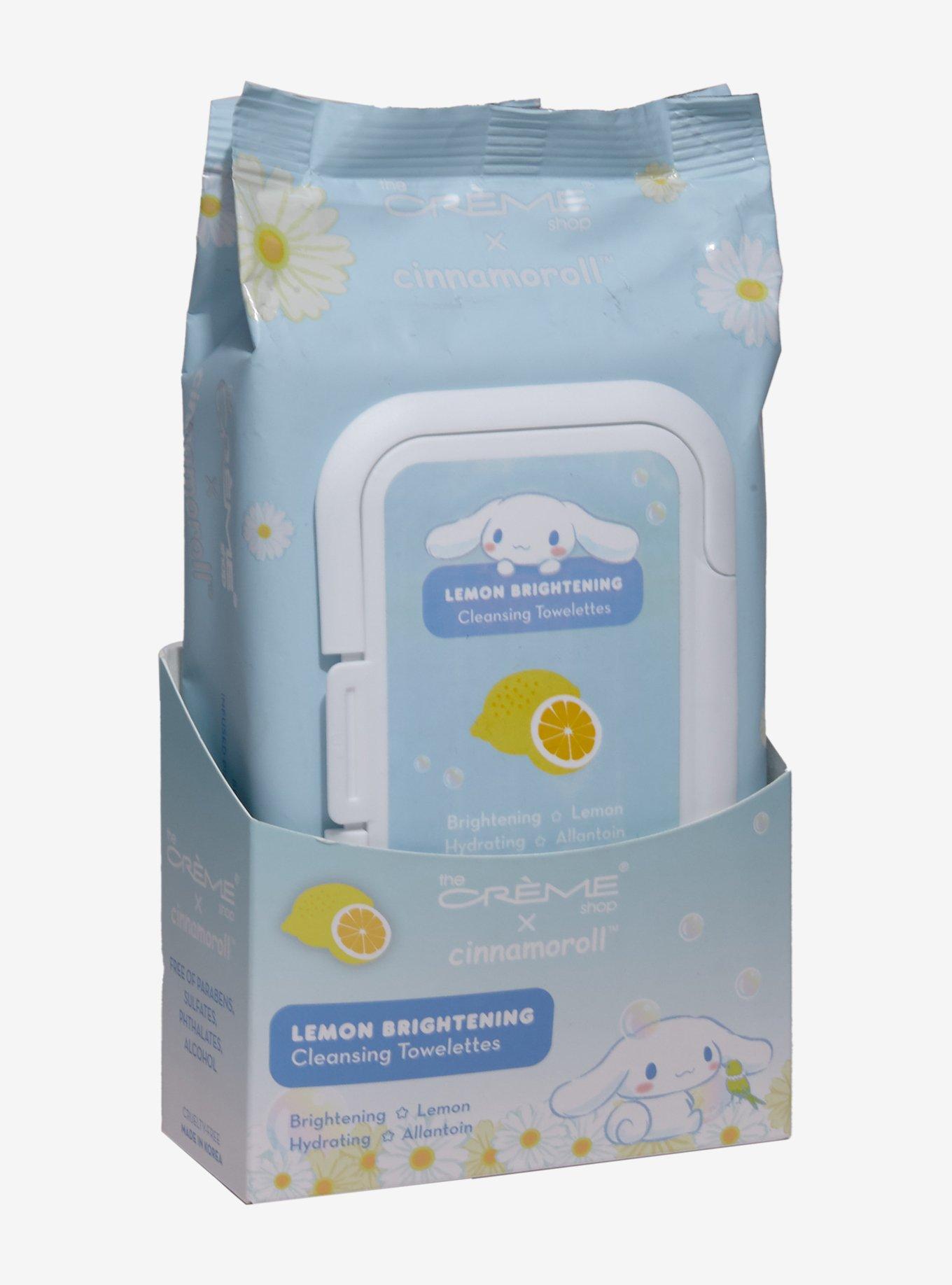 The Crème Shop Cinnamoroll Lemon Brightening Face Wipes