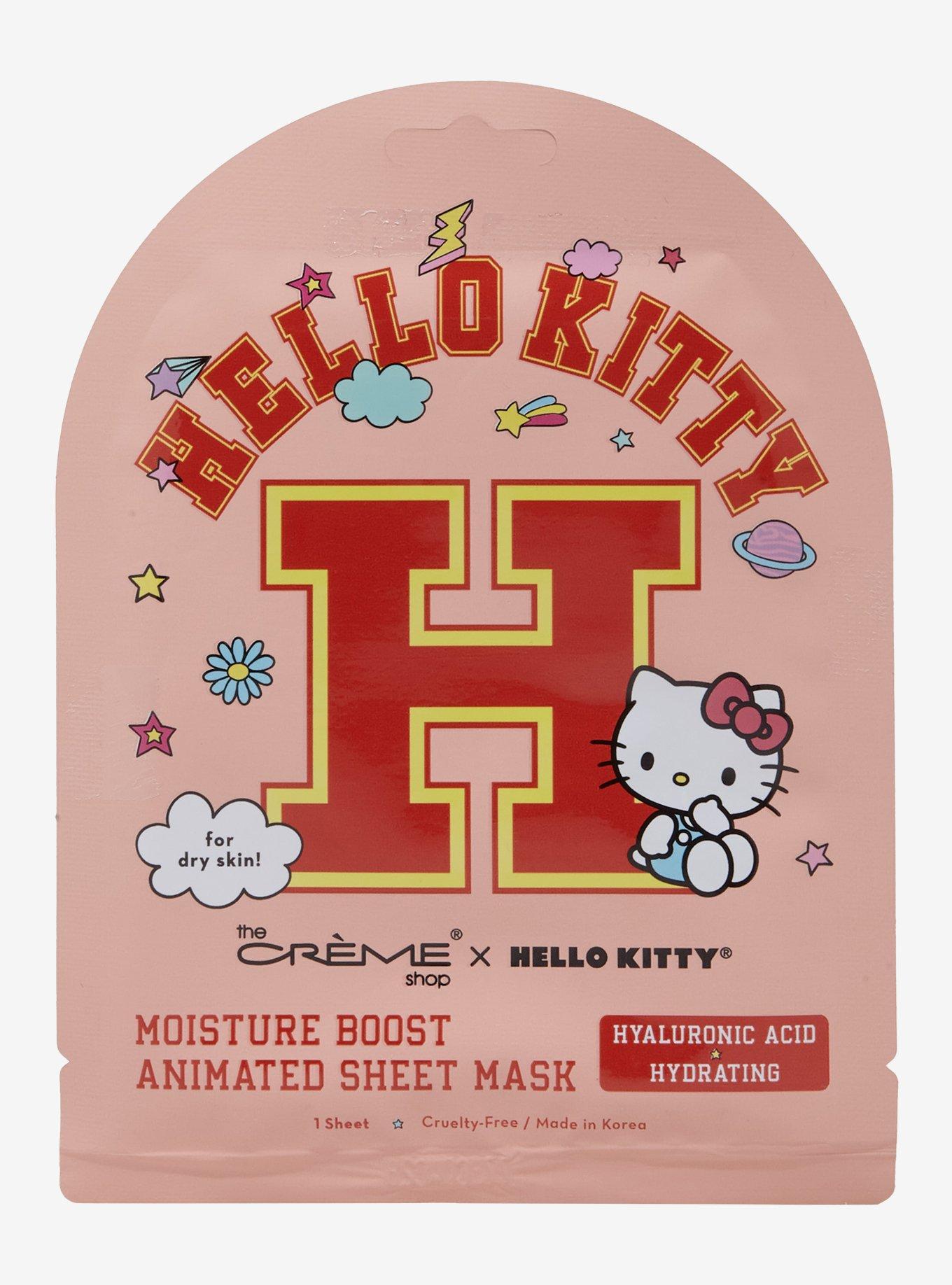The Crème Shop Hello Kitty Moisture Boost Animated Face Sheet Mask, , hi-res