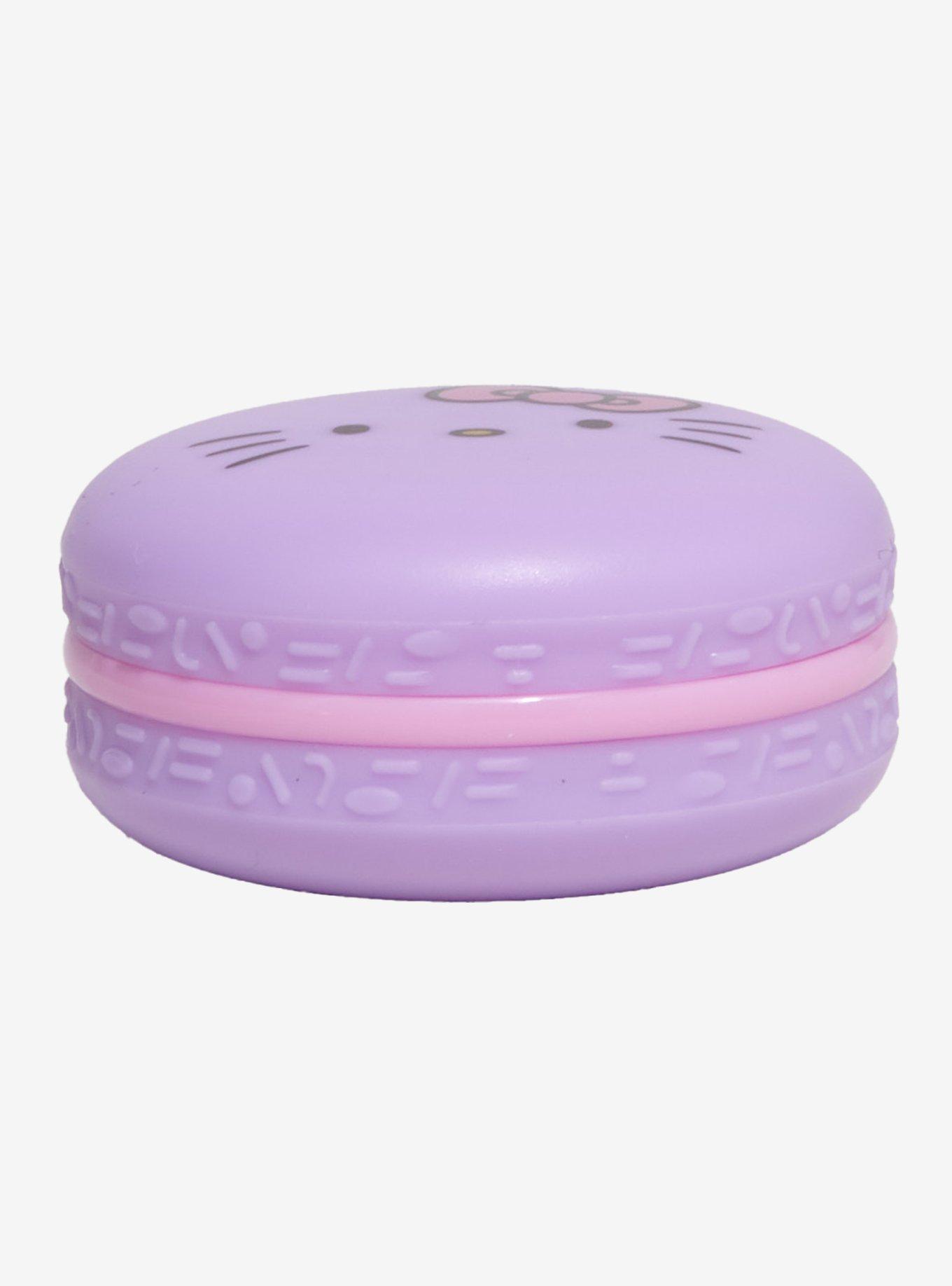 The Crème Shop Hello Kitty Rainbow Sherbet Macaron Lip Balm, , hi-res