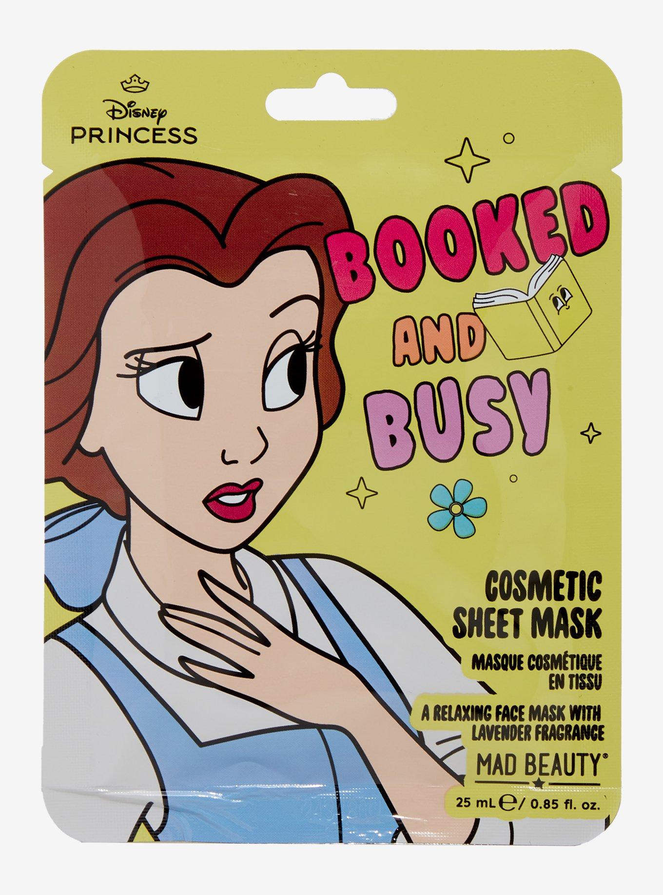 Mad Beauty Disney Beauty And The Beast Booked & Busy Face Sheet Mask, , hi-res