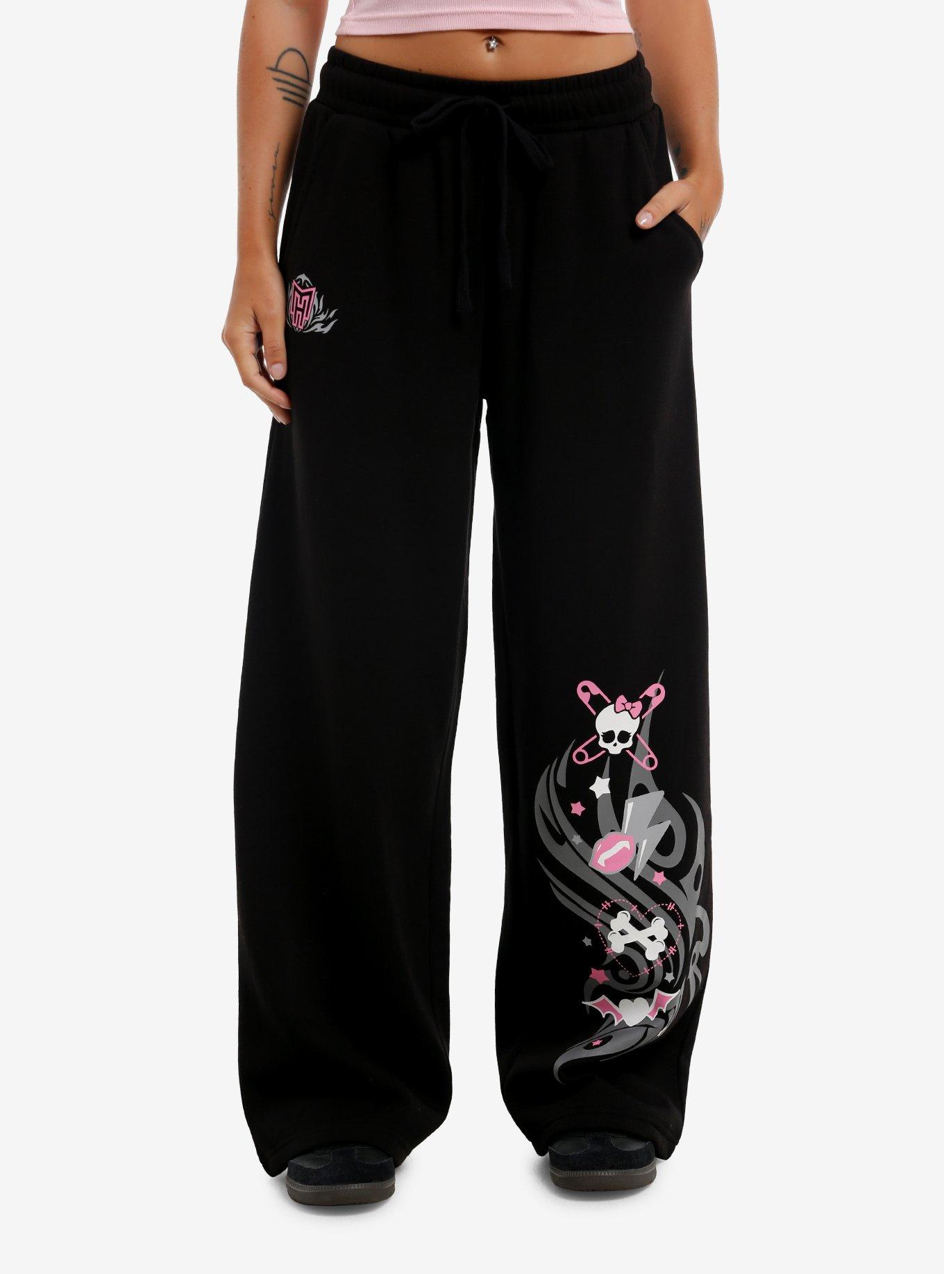 Monster High Icons Wide Leg Lounge Pants | Hot Topic