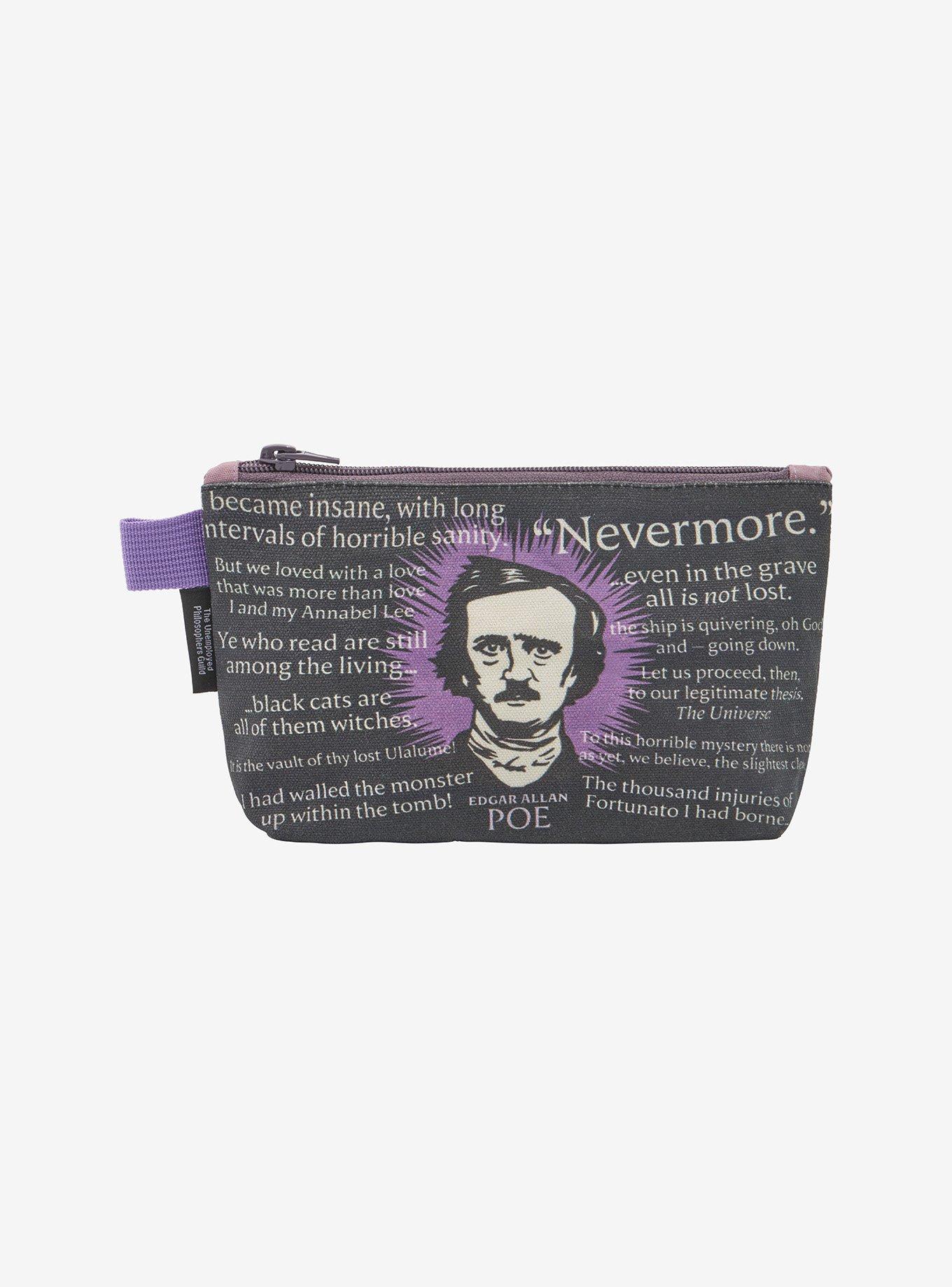 Edgar Allan Poe Quotes Pencil Pouch, , hi-res