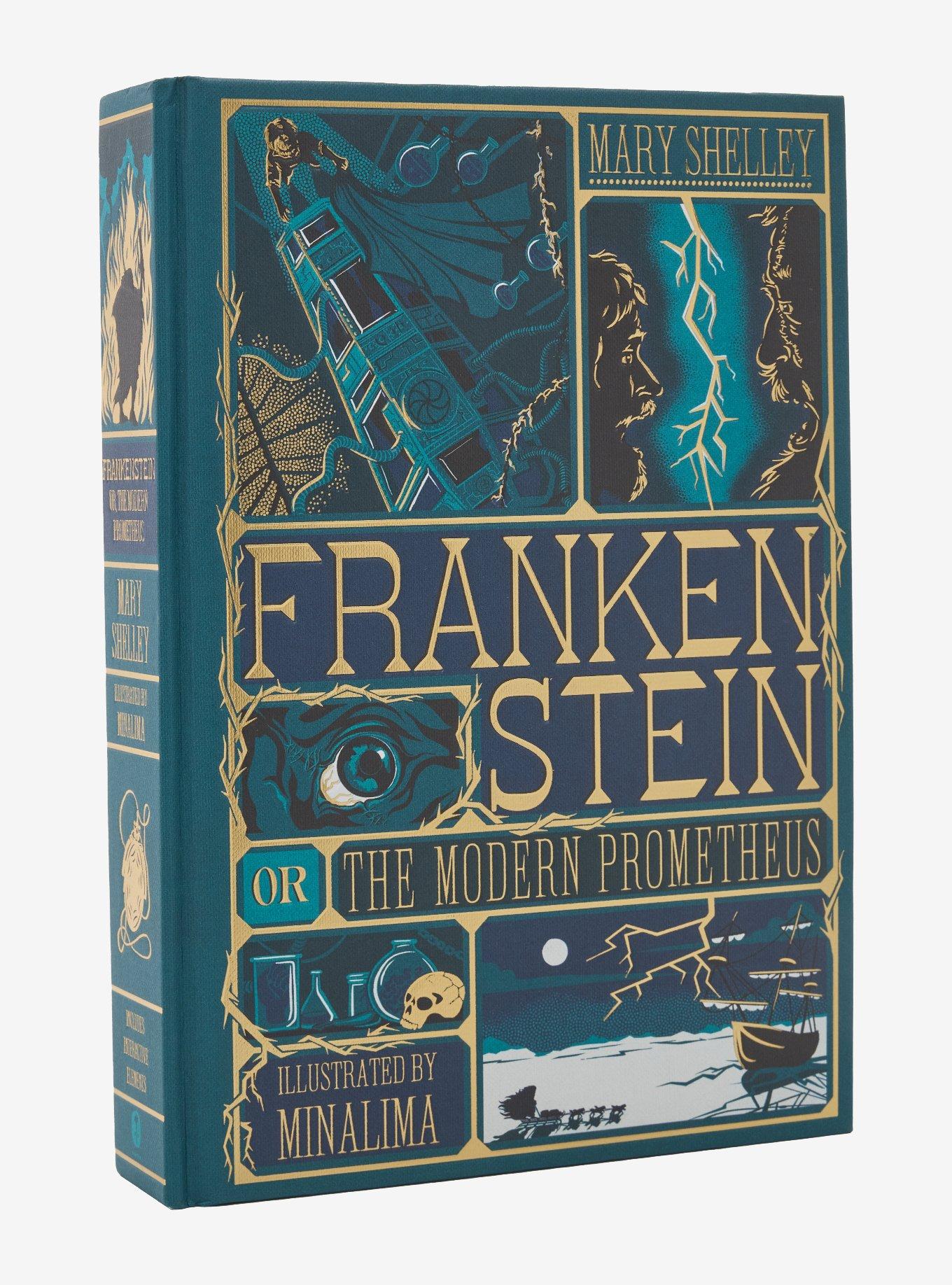 Frankenstein By Mary Shelley MinaLima Edition Hardcover Book, , hi-res
