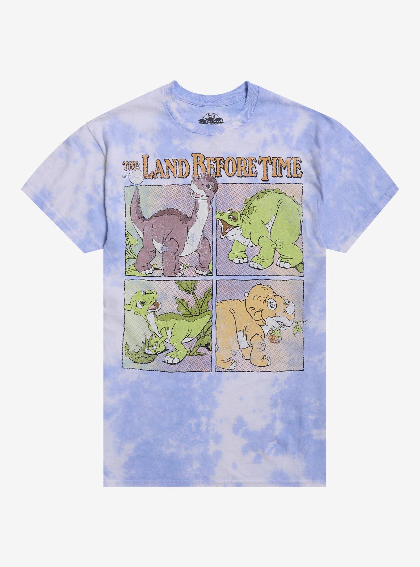 The Land Before Time Group Tie-Dye T-Shirt, , hi-res