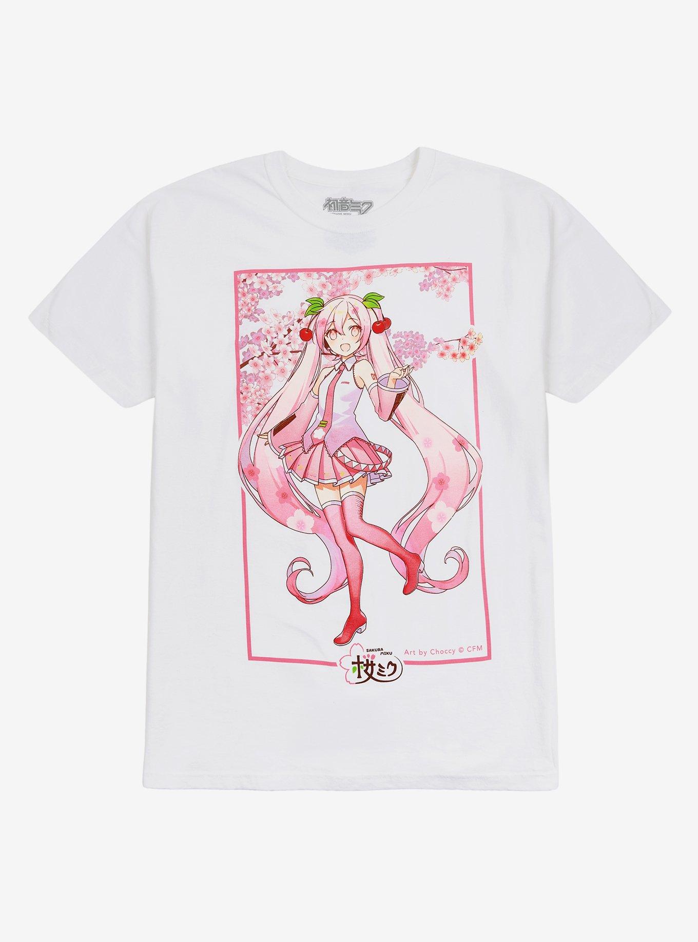 Hatsune Miku Cherry Blossom T-Shirt | Hot Topic