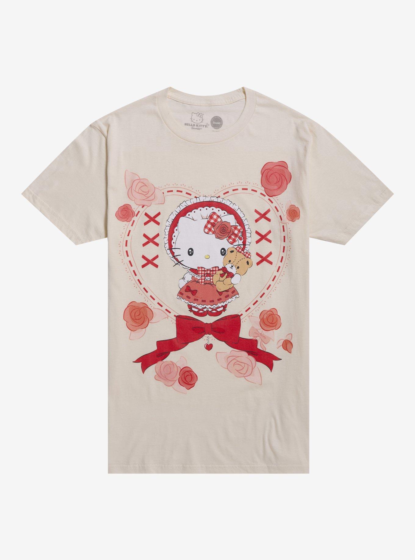 Hello Kitty & Tiny Chum Lolita T-Shirt, , hi-res
