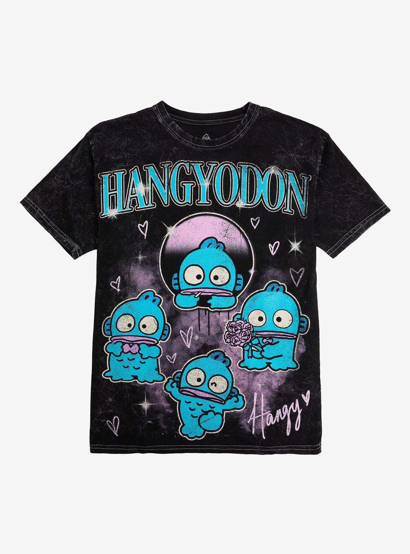 Hangyodon Collage Metal Mineral Wash T-Shirt, , hi-res